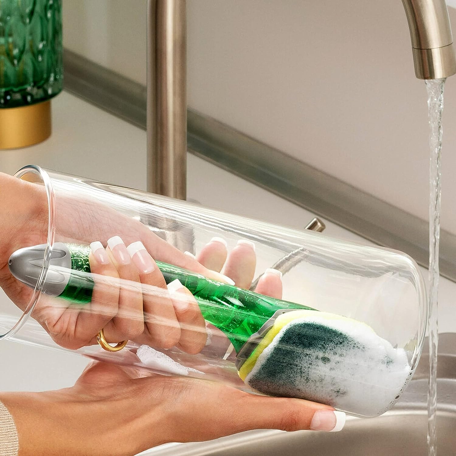 Scotch-Brite Heavy Duty Dishwand Refills, Fits All Scotch-Brite Dishwands, Keep Your Hands Out of Dirty Water, 14 Refills