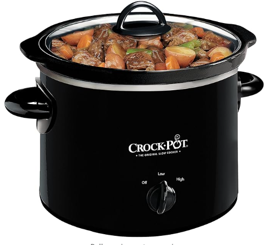 Crock Pot. Olla de cocción lenta manual,