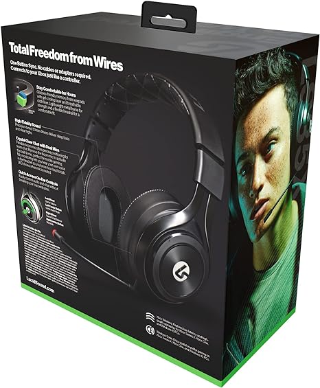 PowerA LucidSound LS35X Wireless Surround Sound Stereo Gaming Headset for Xbox Series X|S - Black