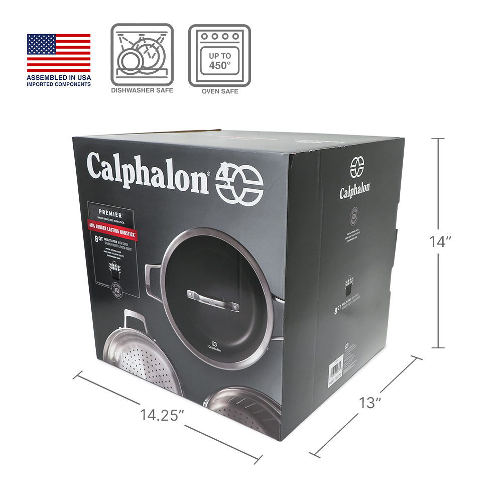 LIBRA Calphalou 4 PIECE 8-QUART MULTI POT