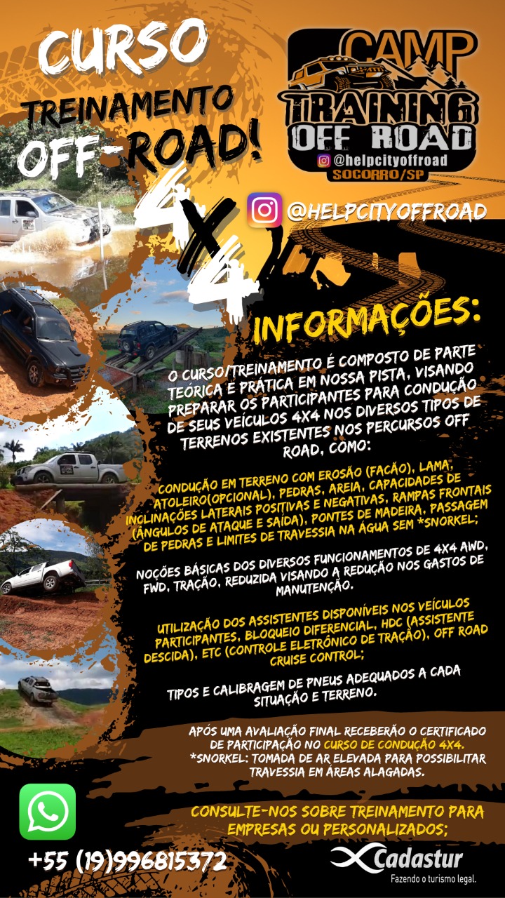Treinamento Off Road 4x4- Módulo Básico