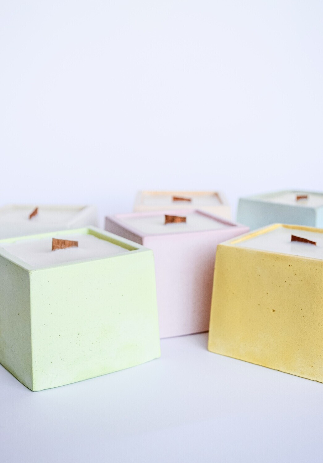 Kvadratinė žvakė & žvakės papildymas