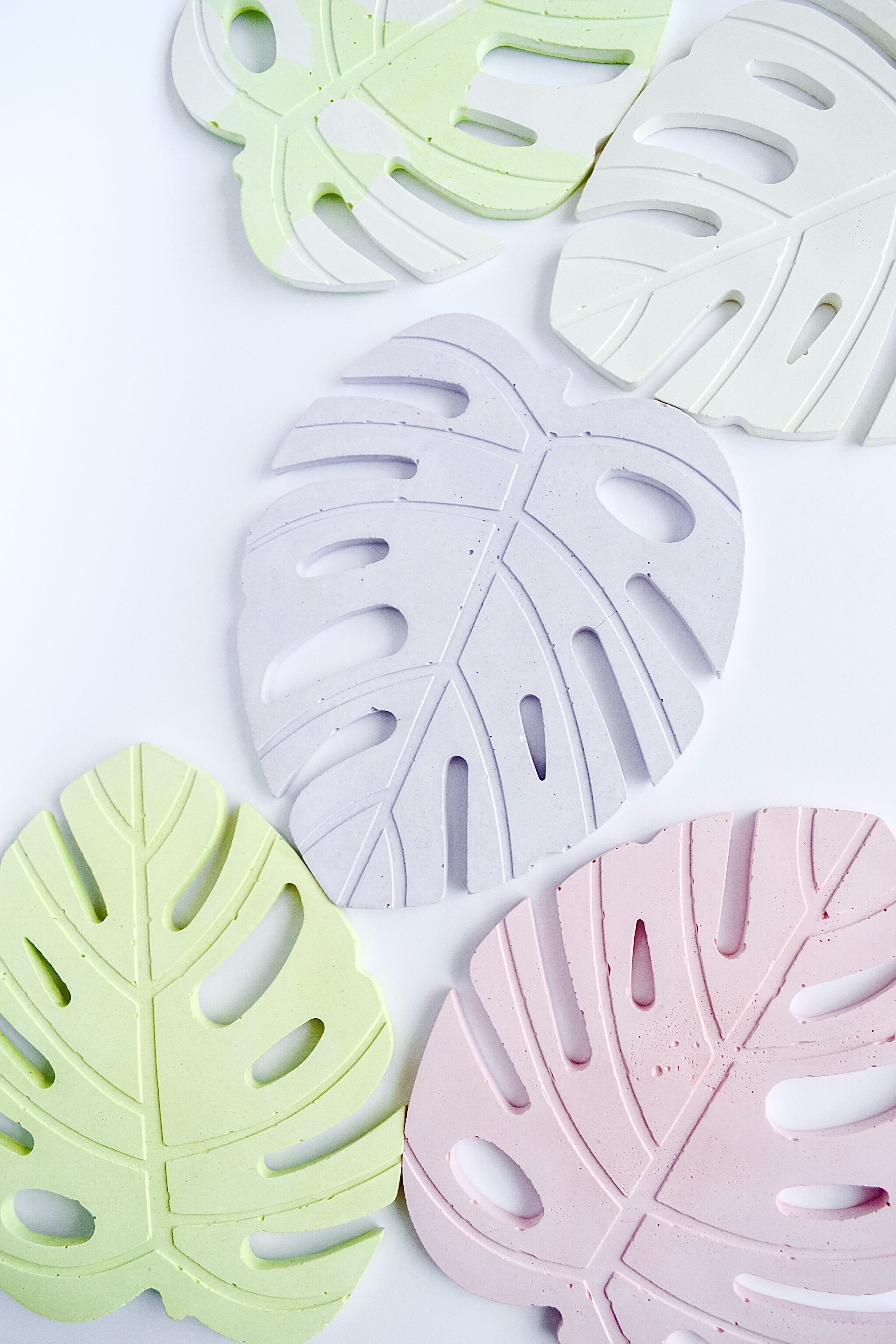 Dekoratyvinis padėklas/ Monstera
