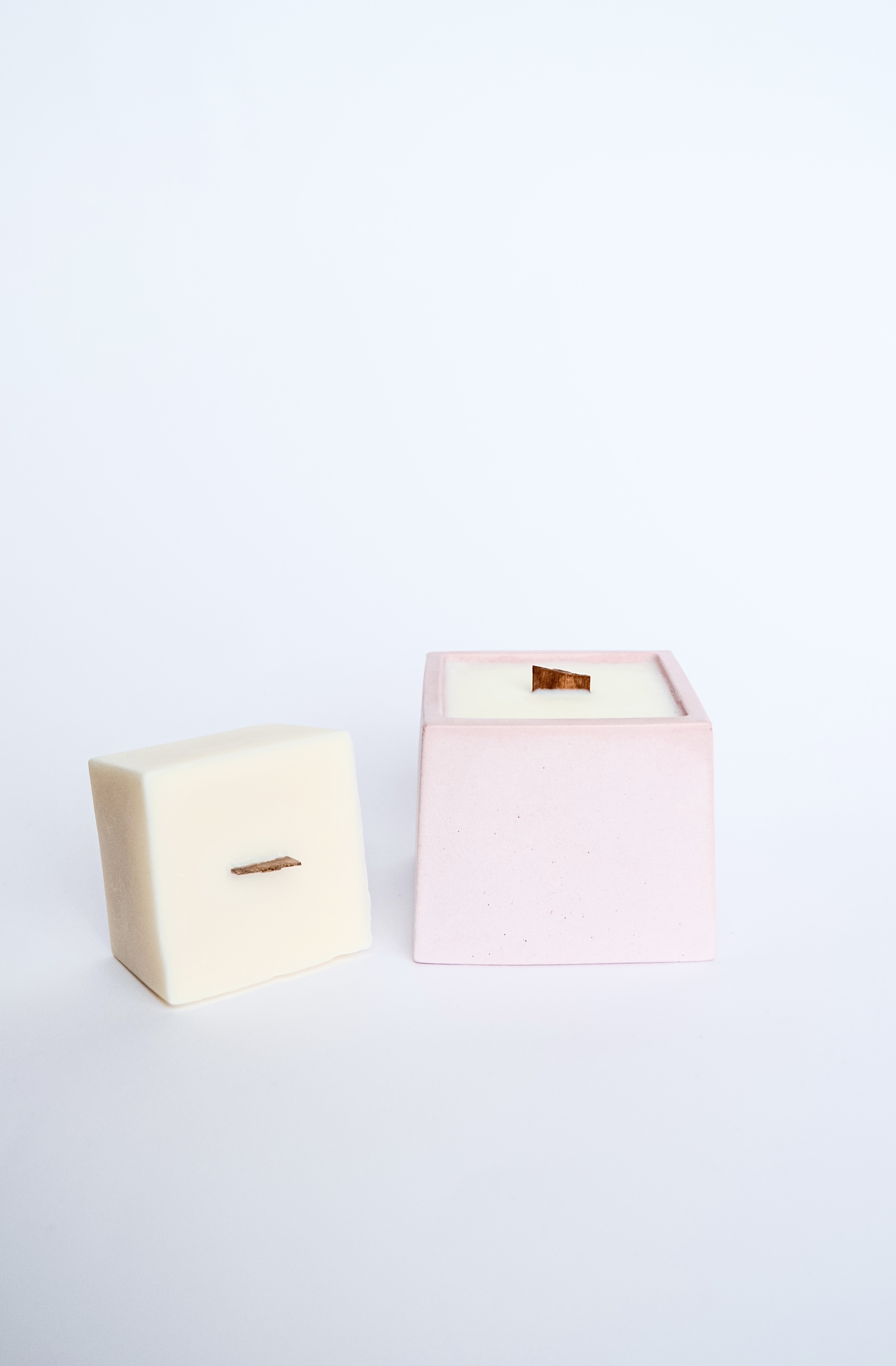 Kvadratinė žvakė & žvakės papildymas