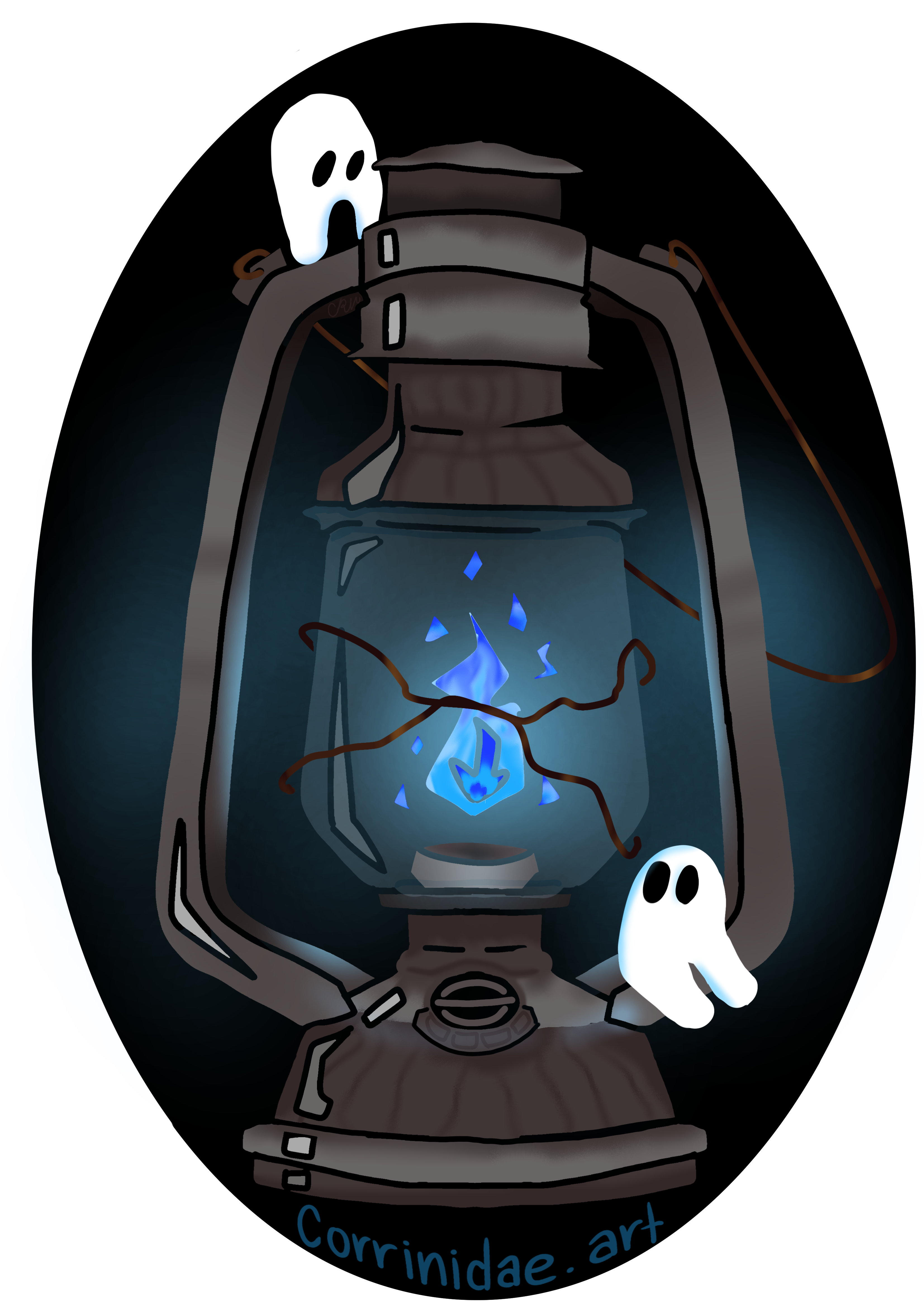 Lantern Nightcrawlers Sticker - PRE-ORDERS