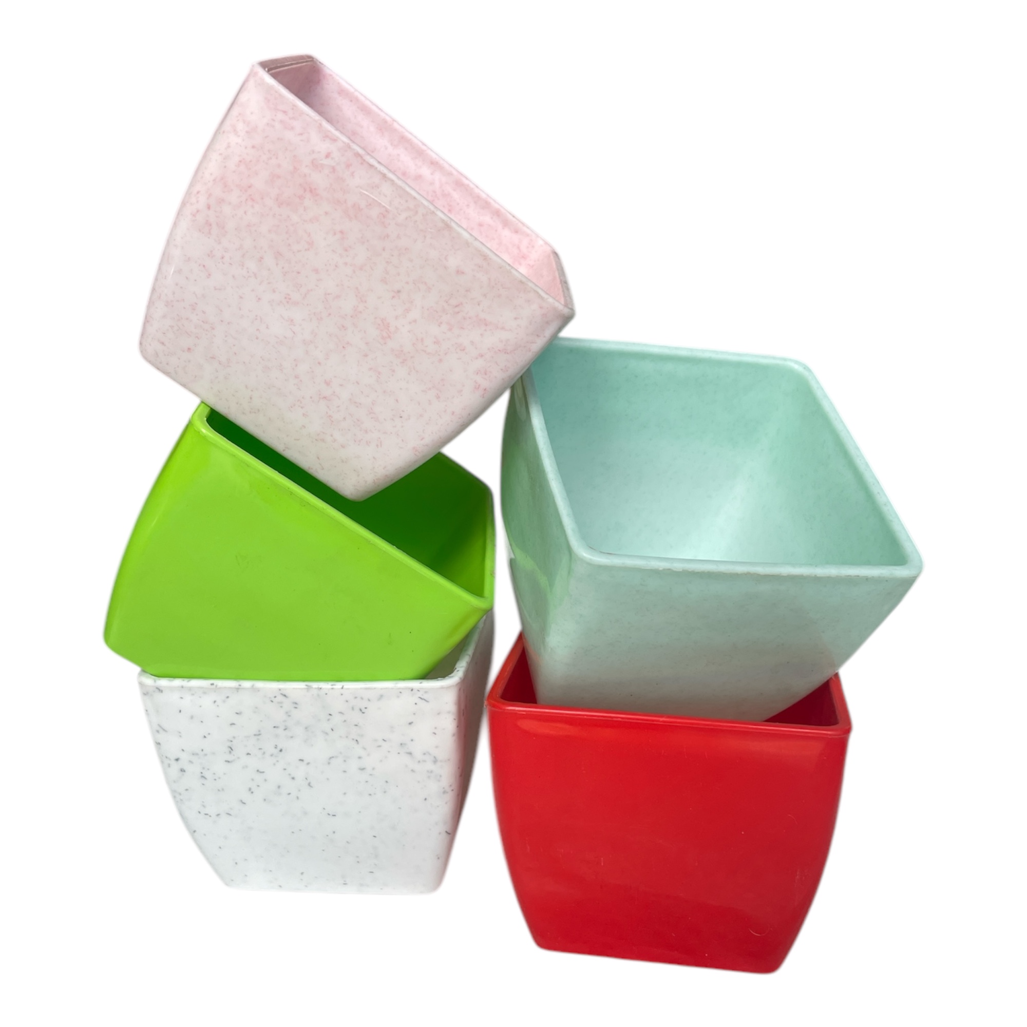 Colorful Square Planter (Pack of 1)