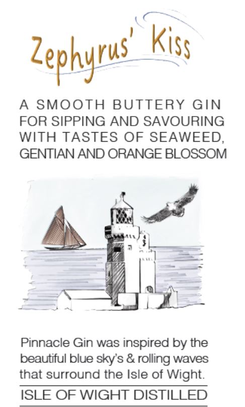 Zephyrus' Kiss Gin 35cl