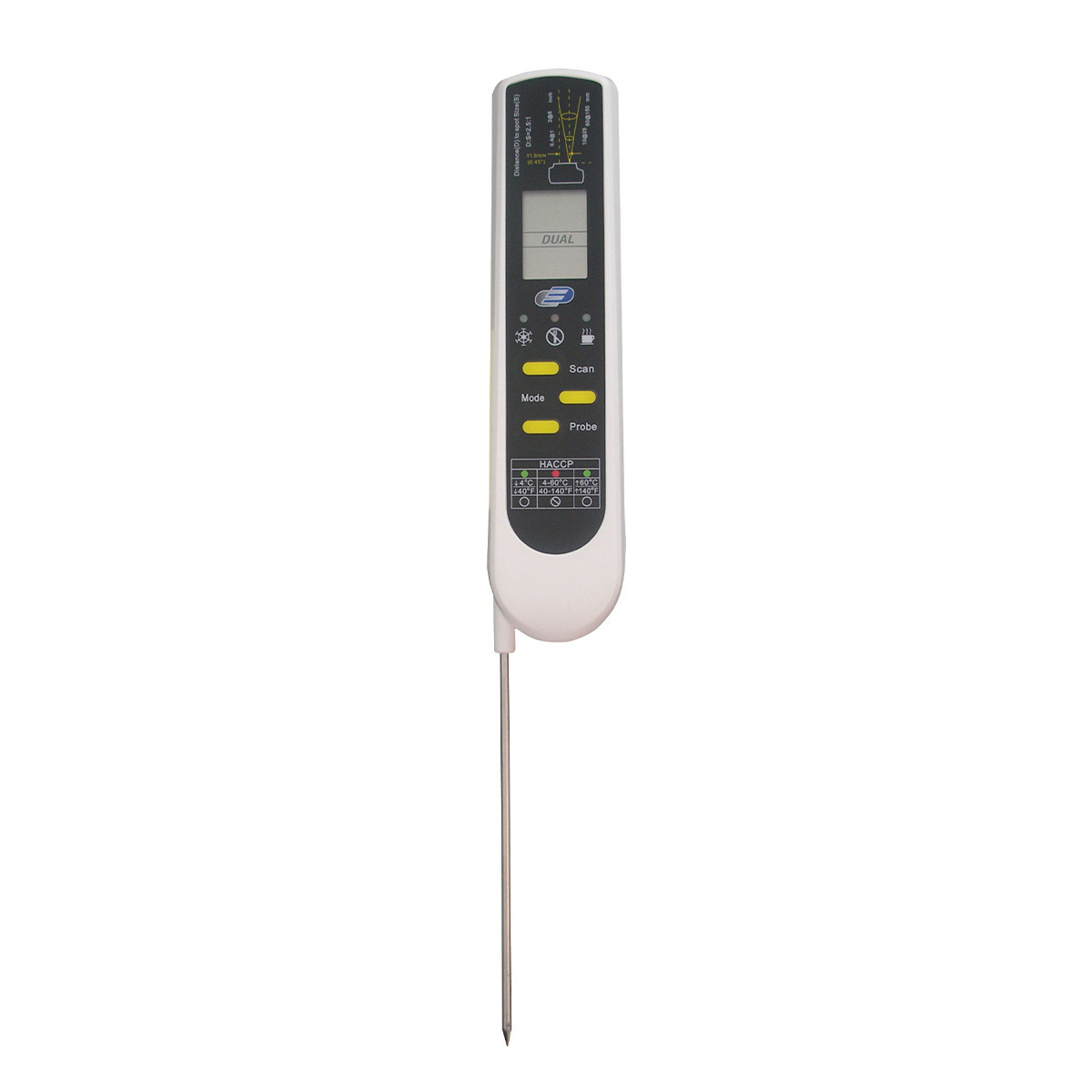 Digital infrared probe thermometer