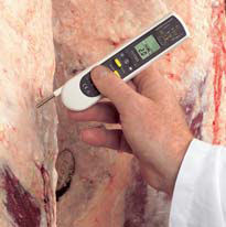 Digital infrared probe thermometer
