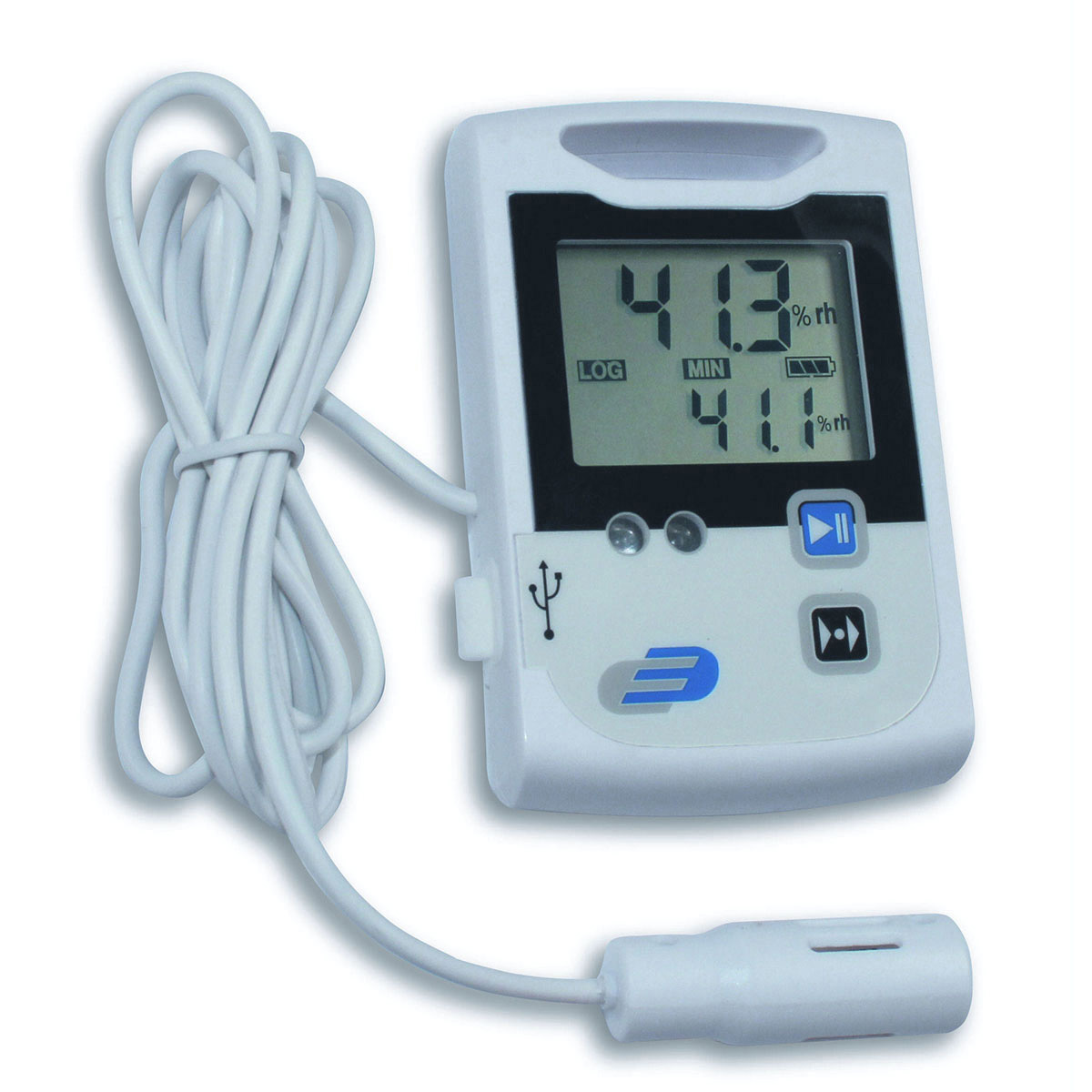 Temperature and humidity data logger