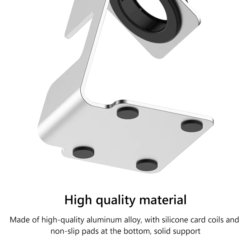 K1Q4 Charger Stand- Silver