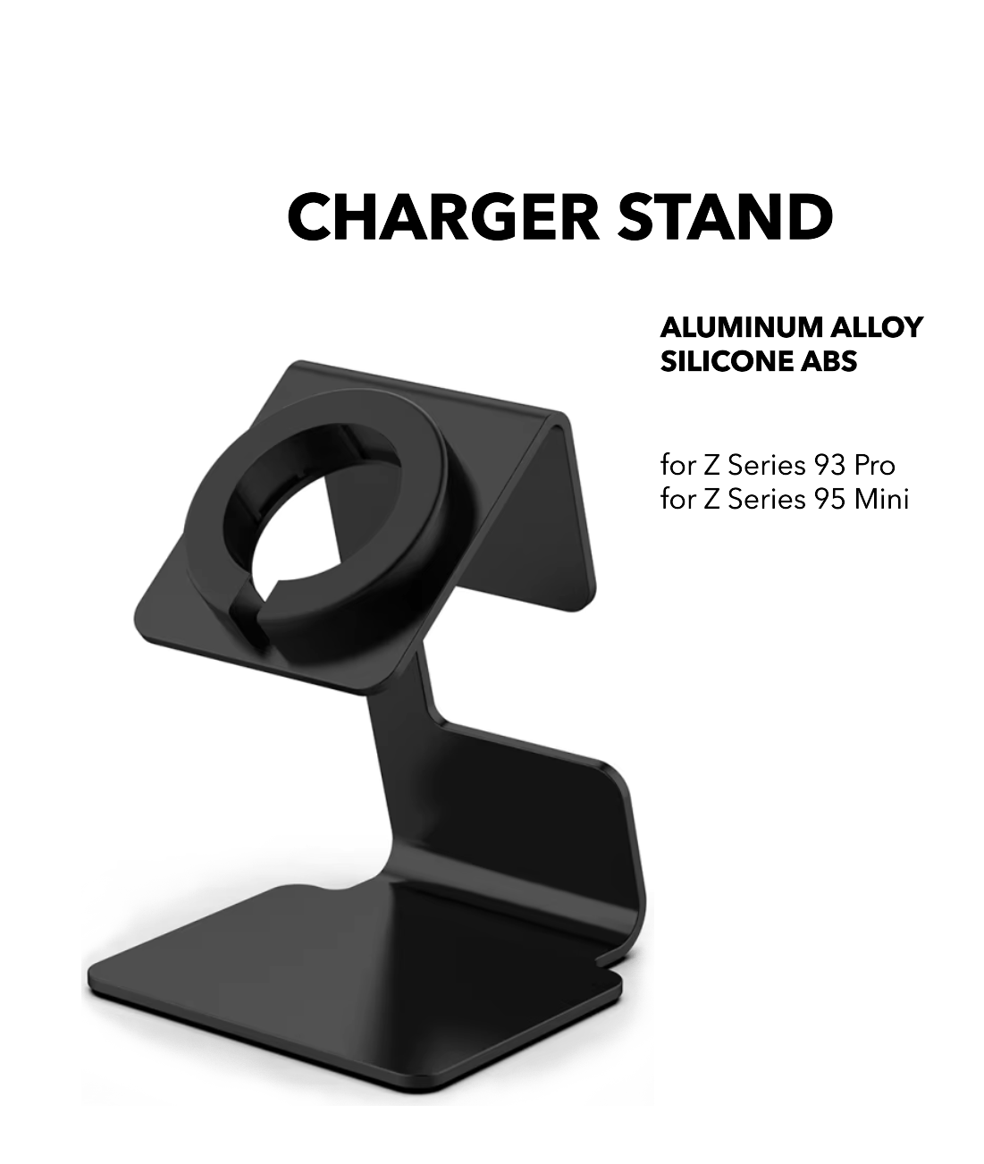K1Q4 Charger Stand- Black