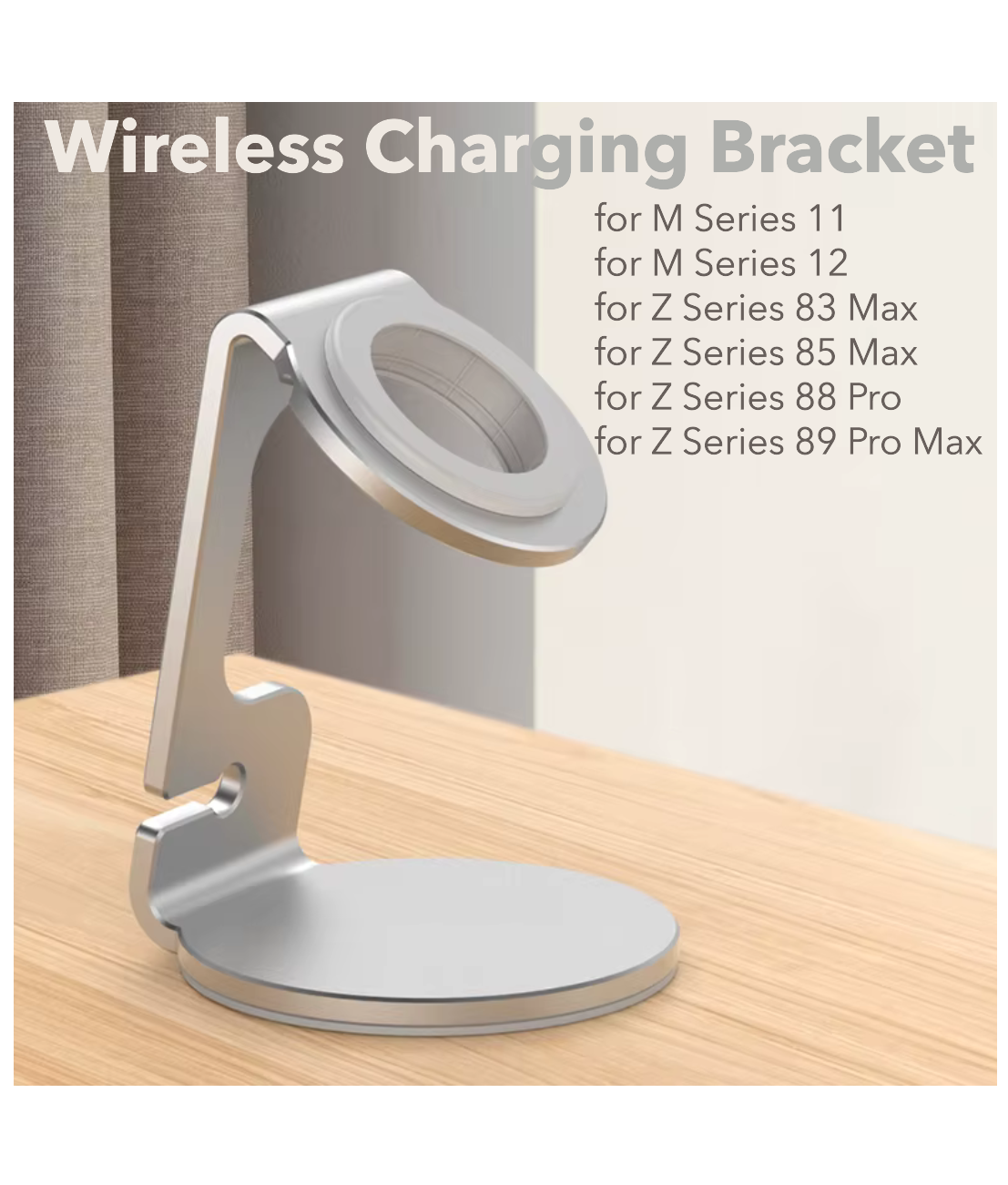 RZS-W002 Charger Stand- Silver