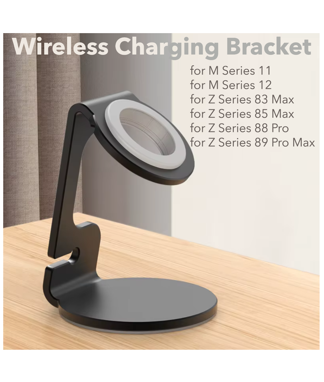 RZS-W002 Charger Stand- Black