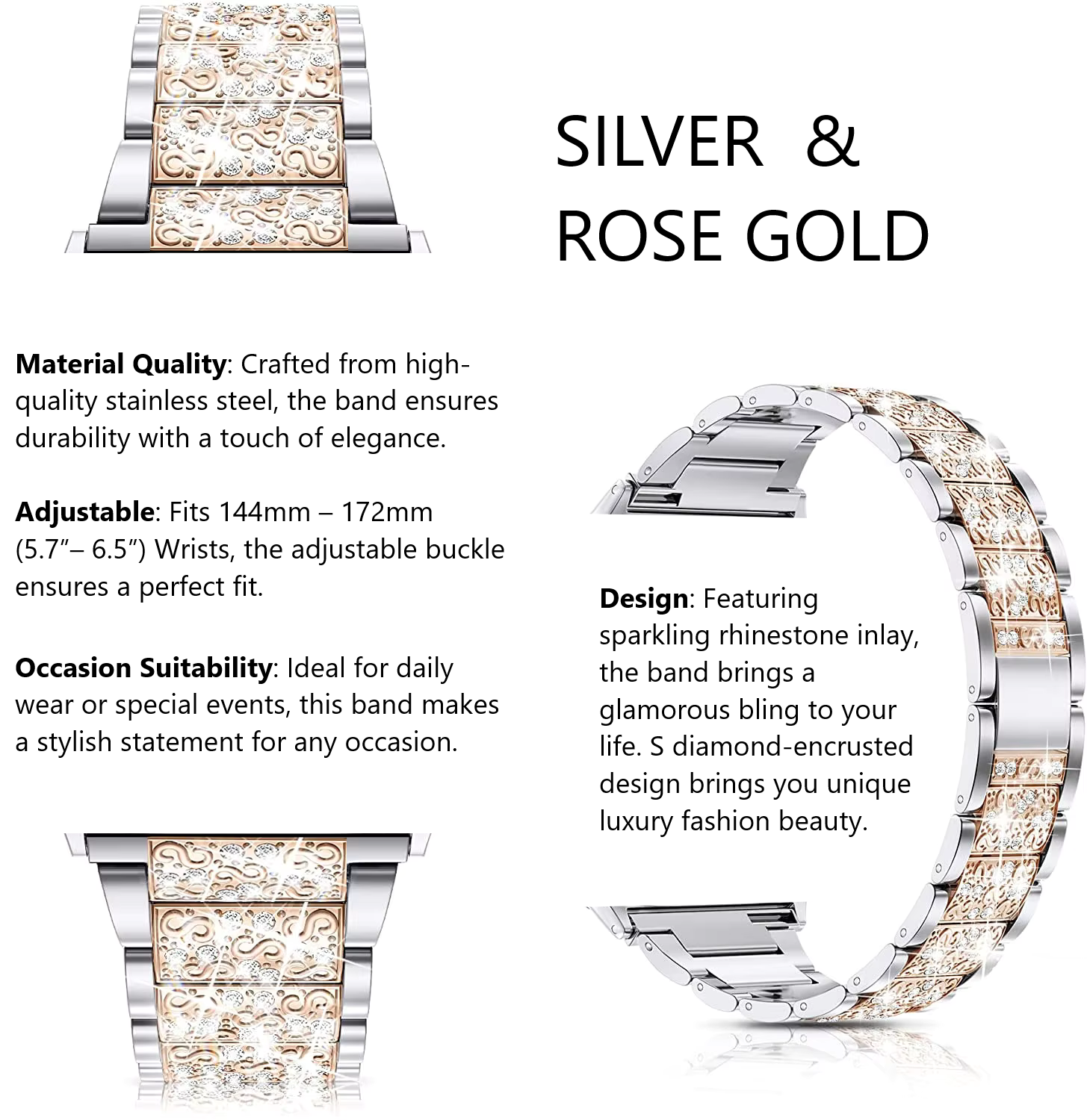 Z-Series 89 Silver / Silver and Rose Gold