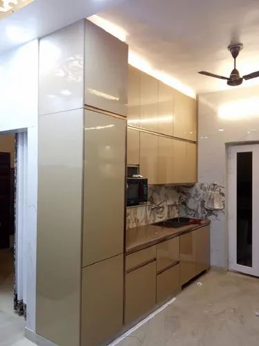 Contemporary Stainless Steel Modular Kitchen