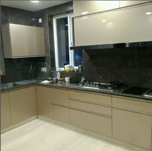 L Shape Stainless Steel Modular Kitchen Wholeseller