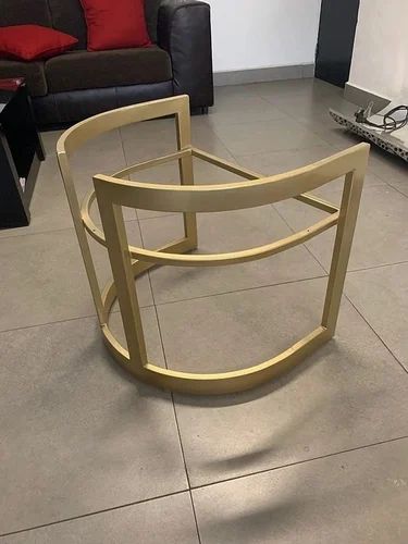 LUXURY Stainless Steel Chair, With Armrest