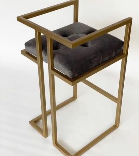 LUXURY Stainless Steel Chair, With Armrest