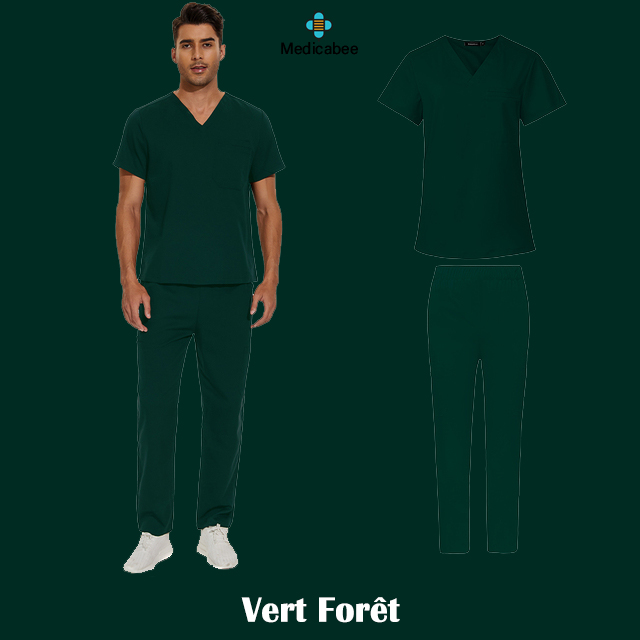 Tenue de bloc - Vert forêt