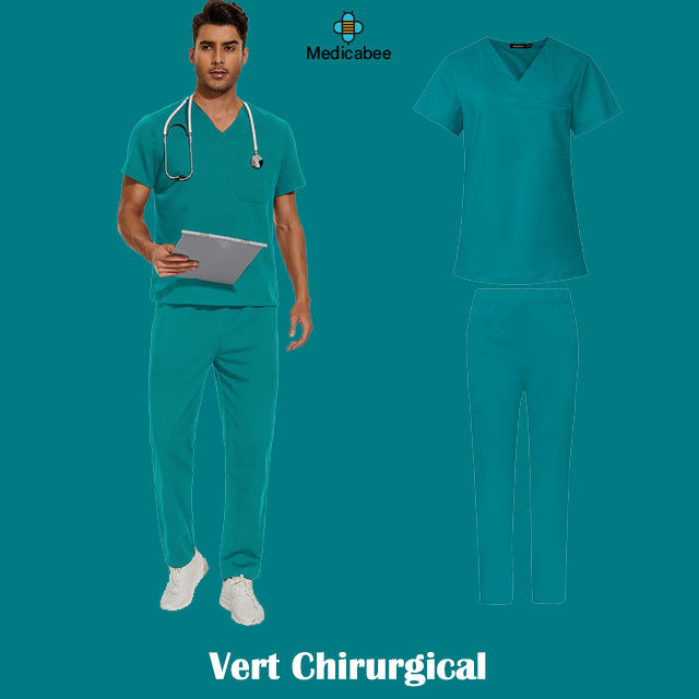 Tenue de bloc - Vert Chirurgical