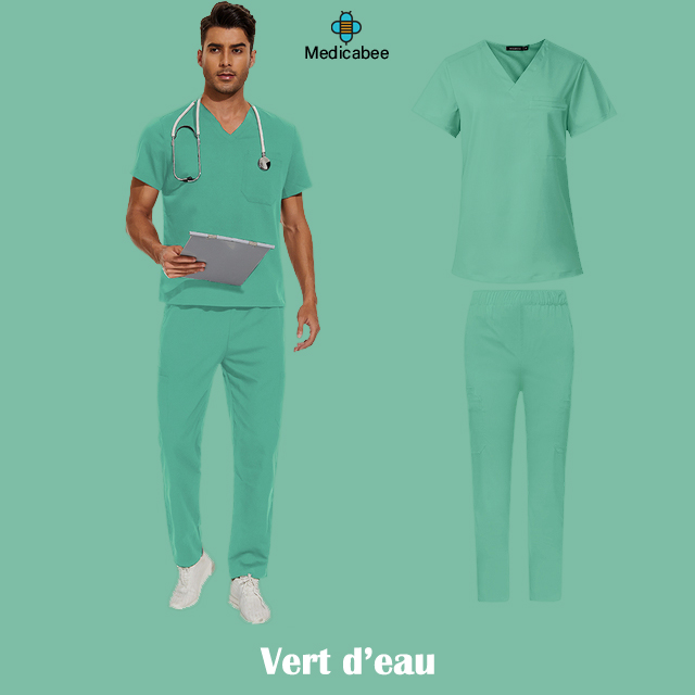 Tenue de bloc - Vert d'eau