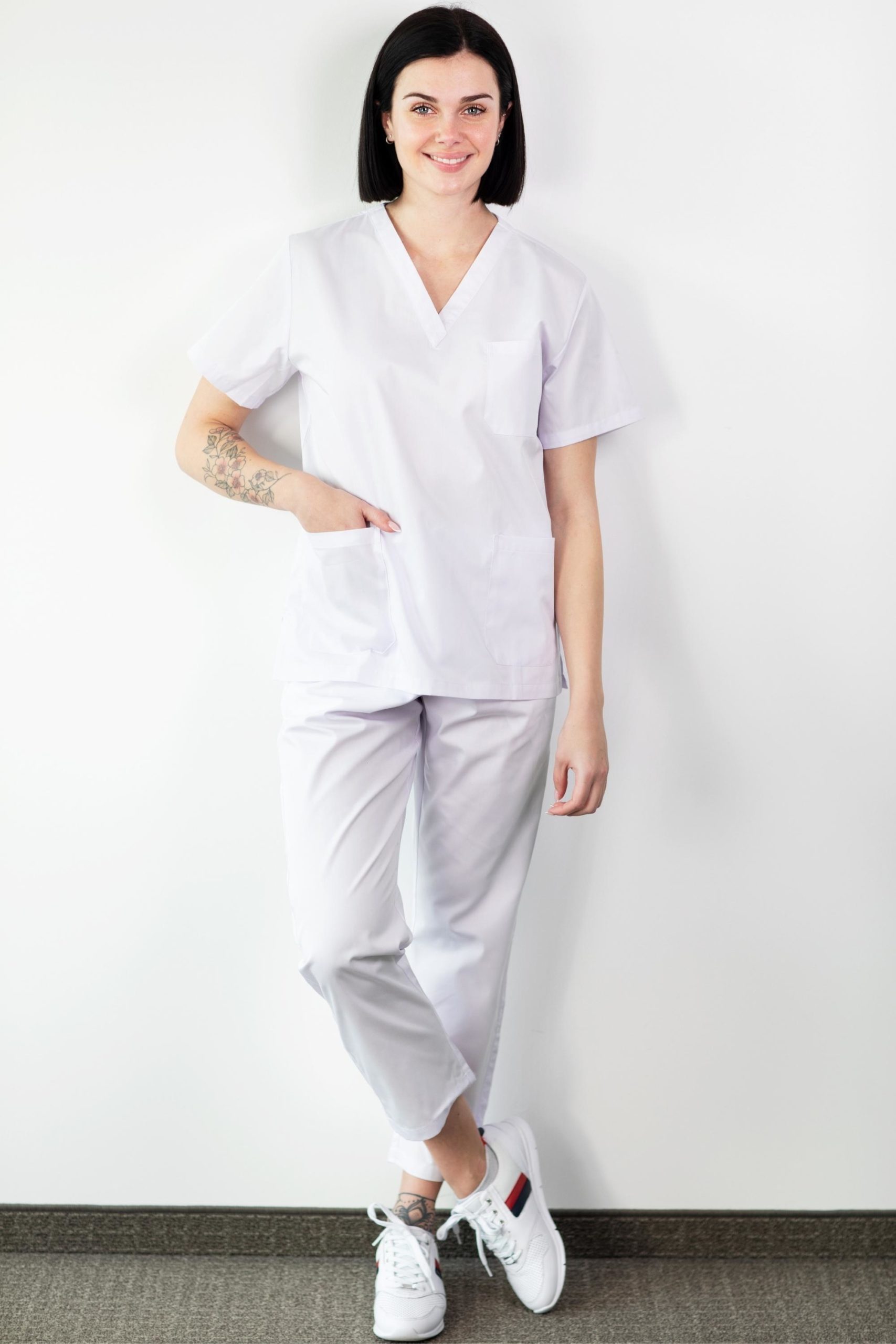 Tenue de bloc - Blanc