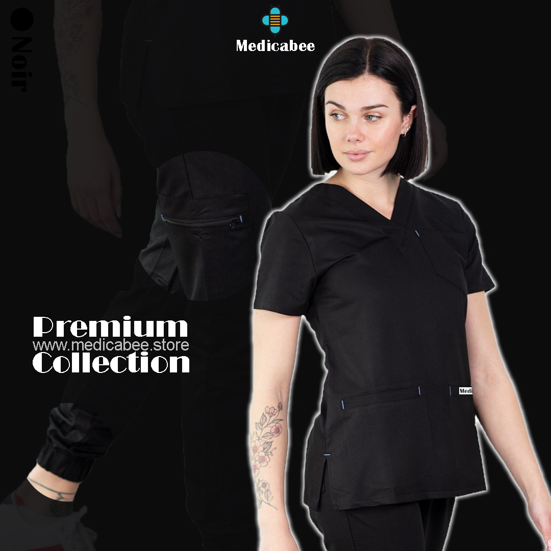 Tenue de bloc Noir - SLIMFIT