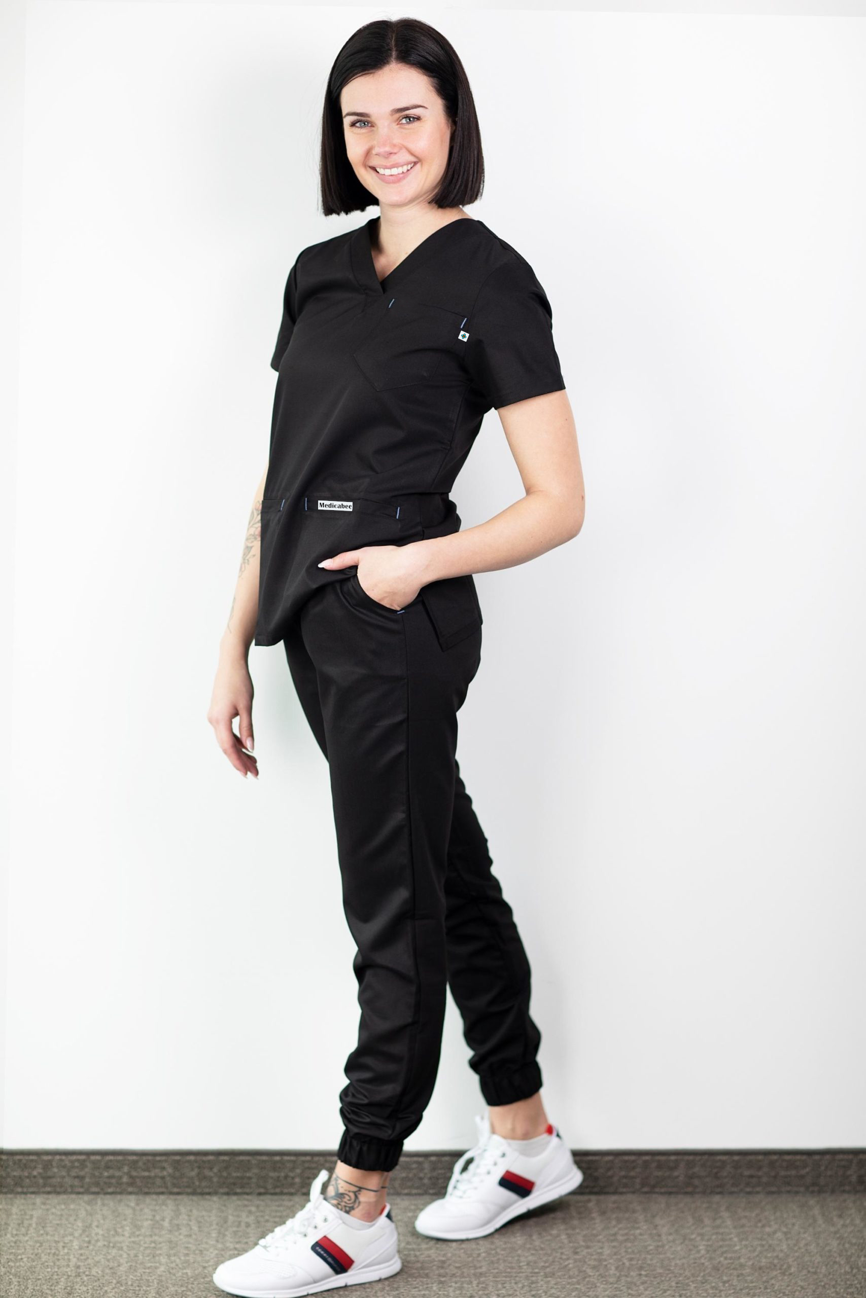 Tenue de bloc Noir - SLIMFIT