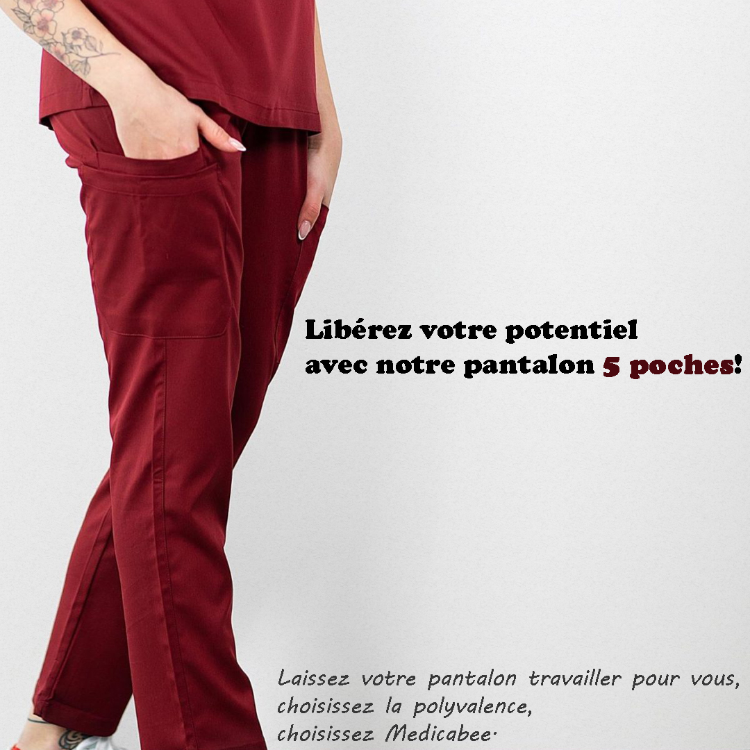 Tenue de bloc Bordeaux - Standard
