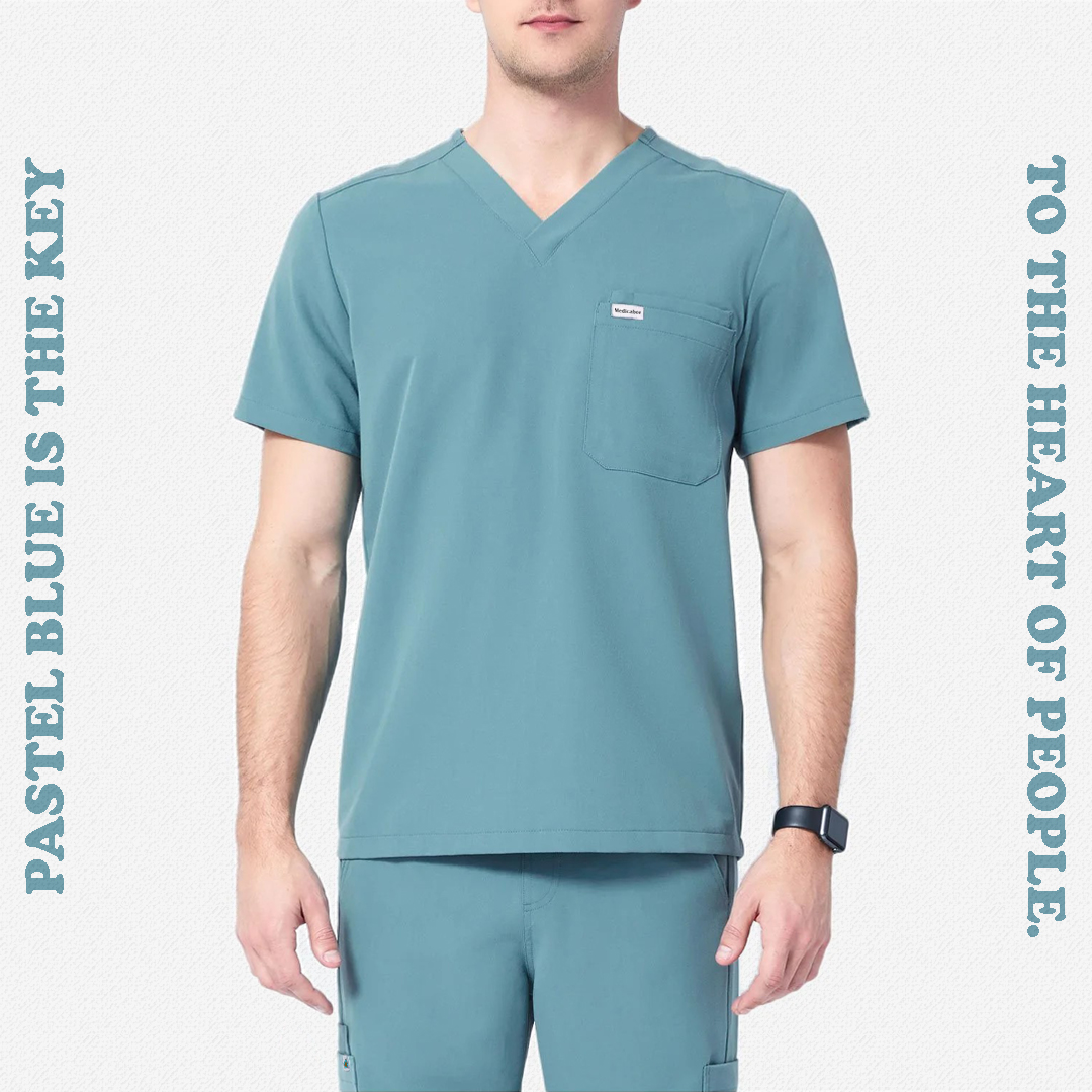 Tenue de bloc Bleu Pastel - MEDFIT