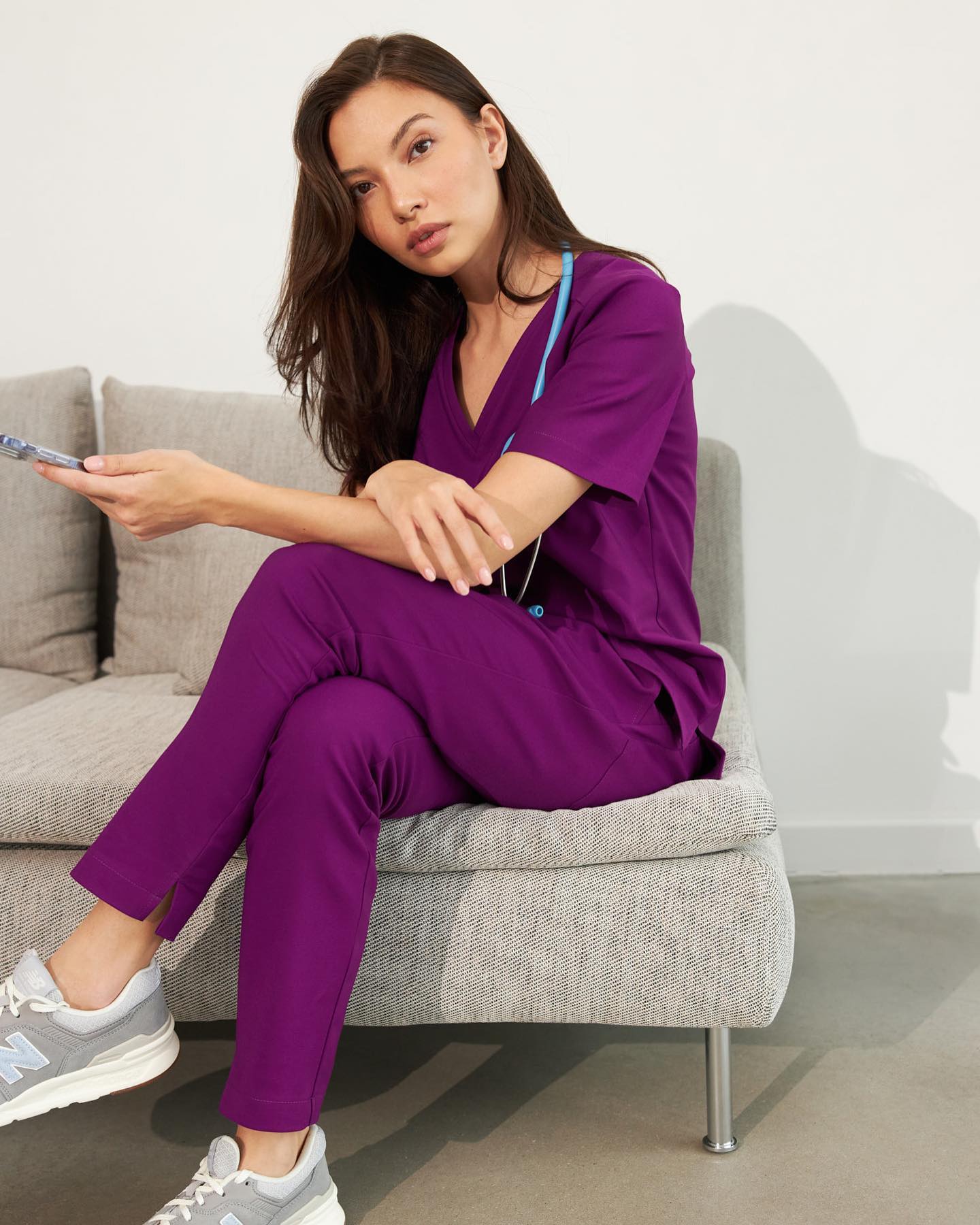 Tenue de bloc Aubergine -PREMIUM