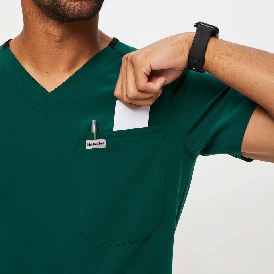 Tenue de bloc Vert Bouteille -MEDFIT