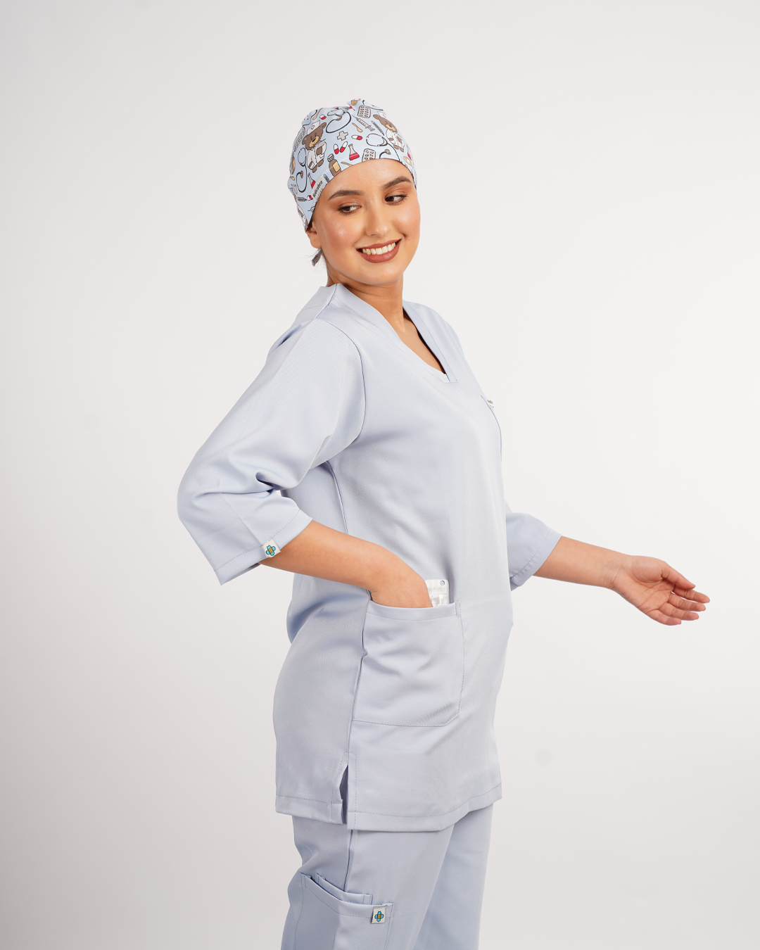 Tenue de bloc Bleu Ciel - Collection Hijab 2.0