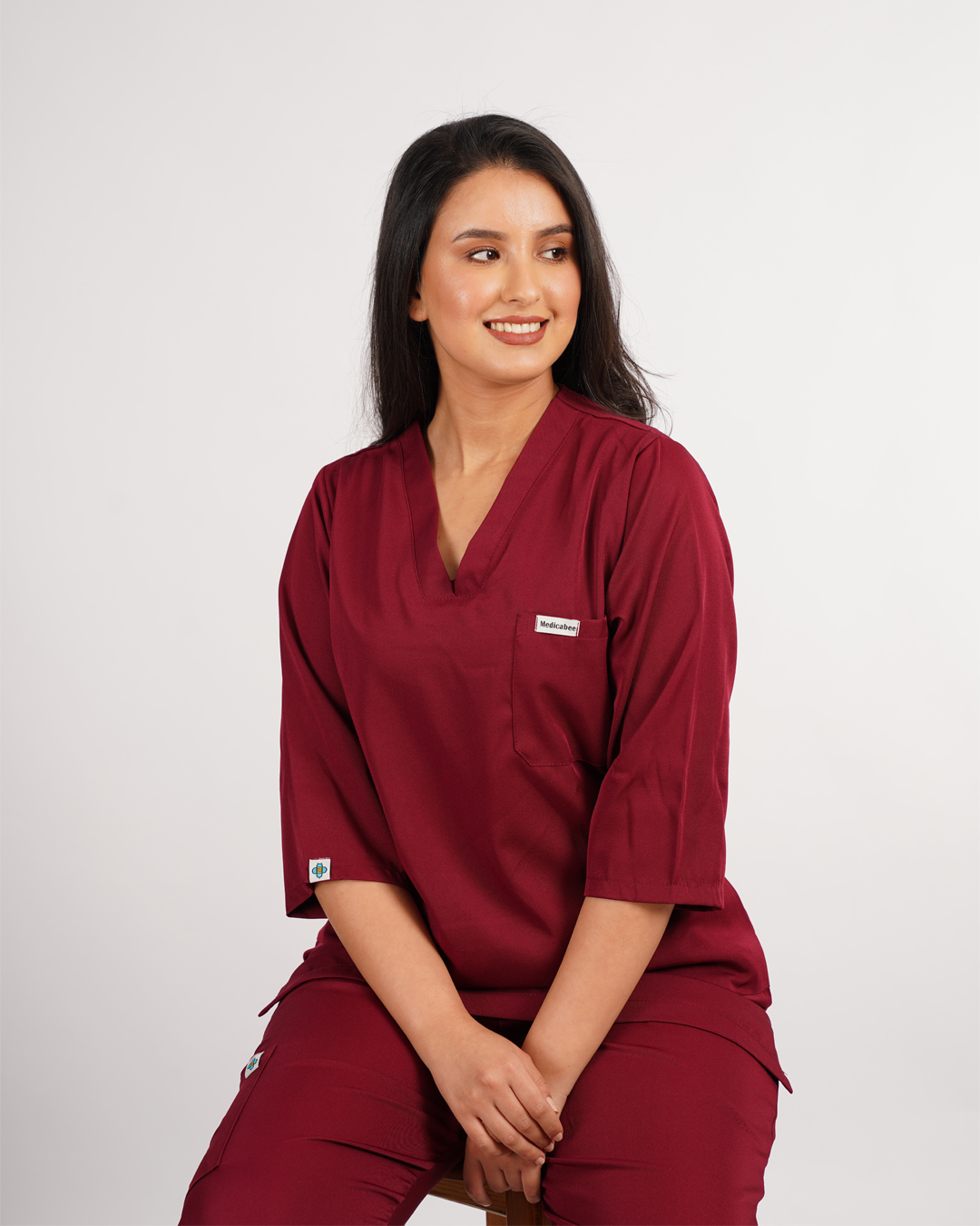 Tenue de bloc Bordeaux - Collection HIJAB 2.0