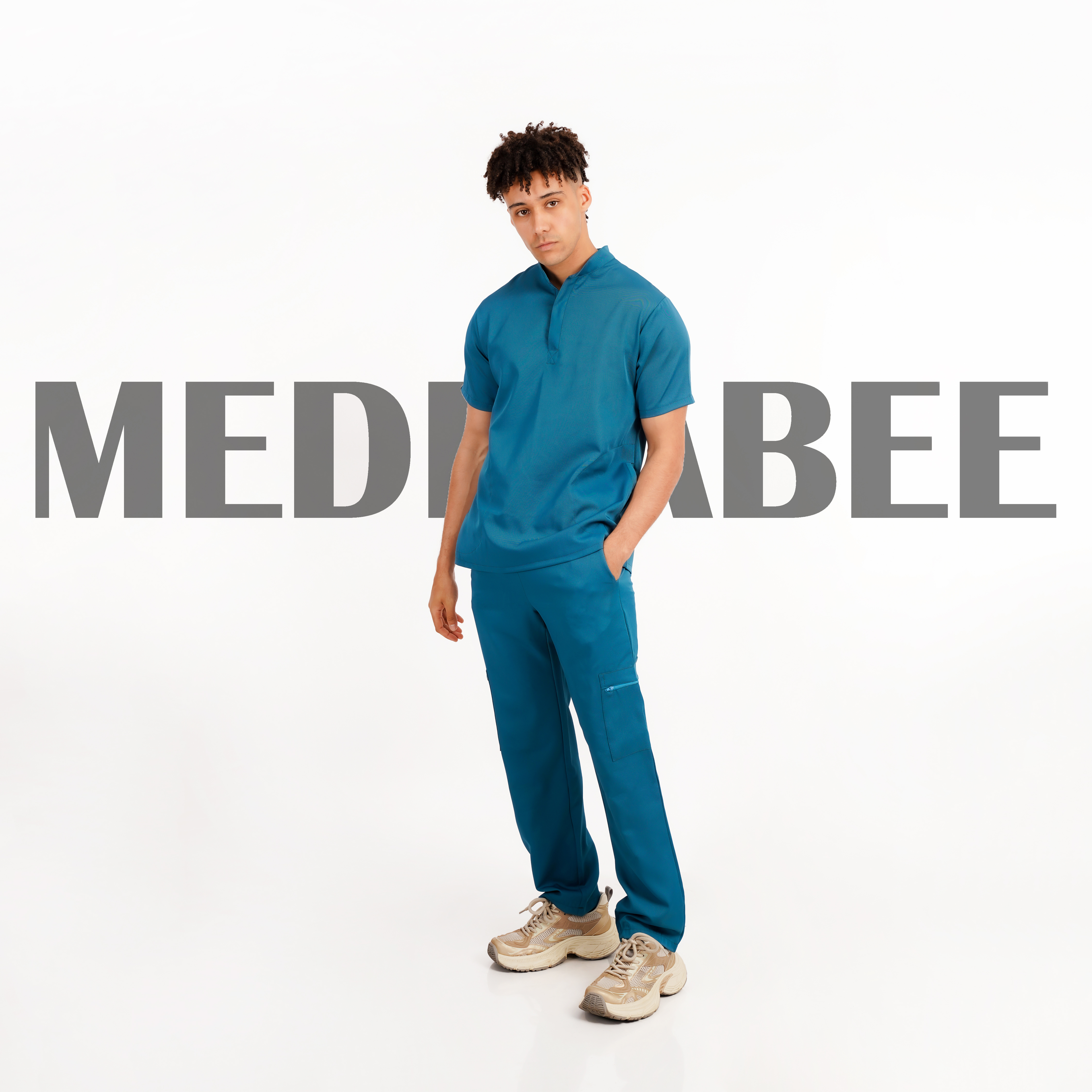 Tenue de Bloc Homme – ELITE | Bleu Pétrole