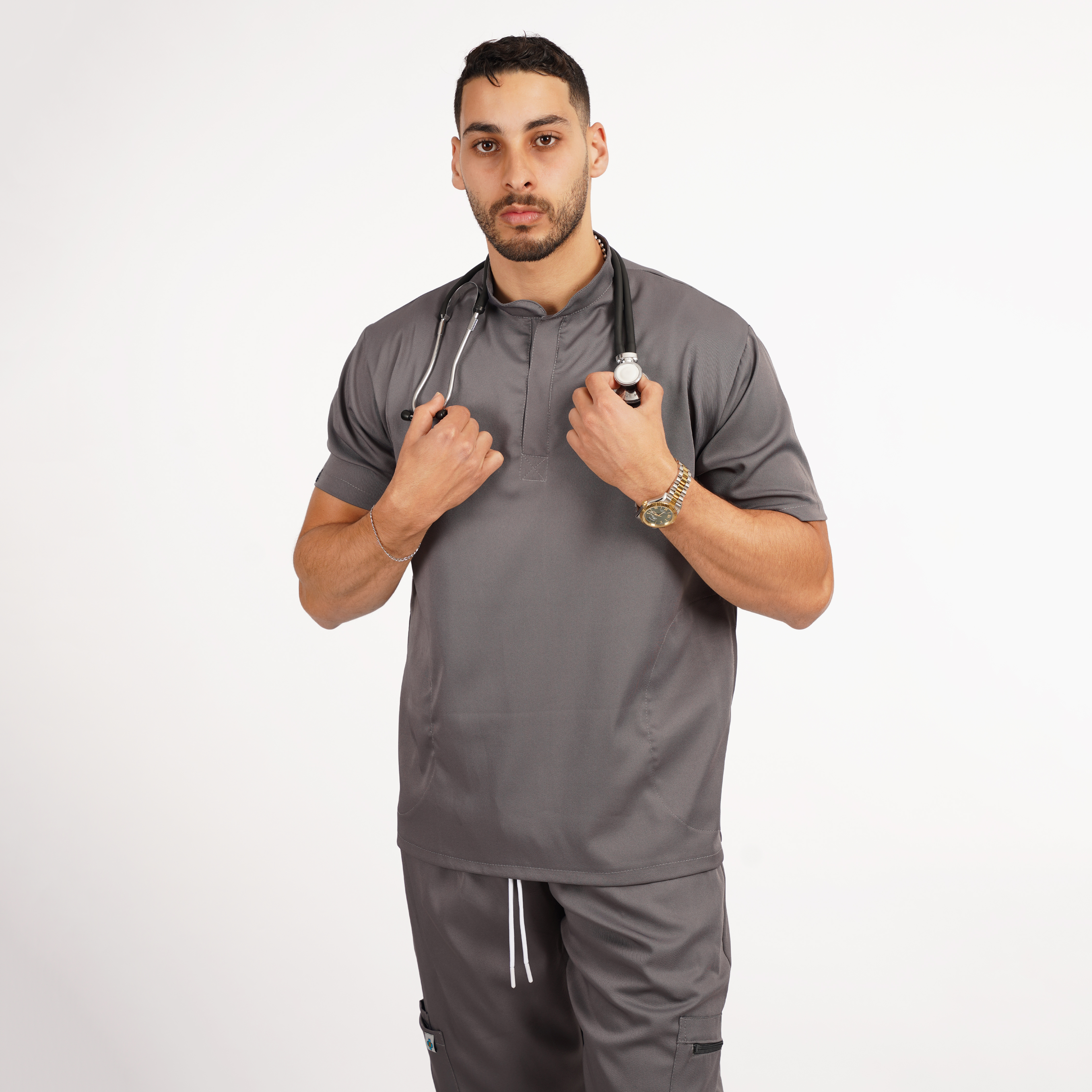 Tenue de Bloc Homme – ELITE | Gris Charbon