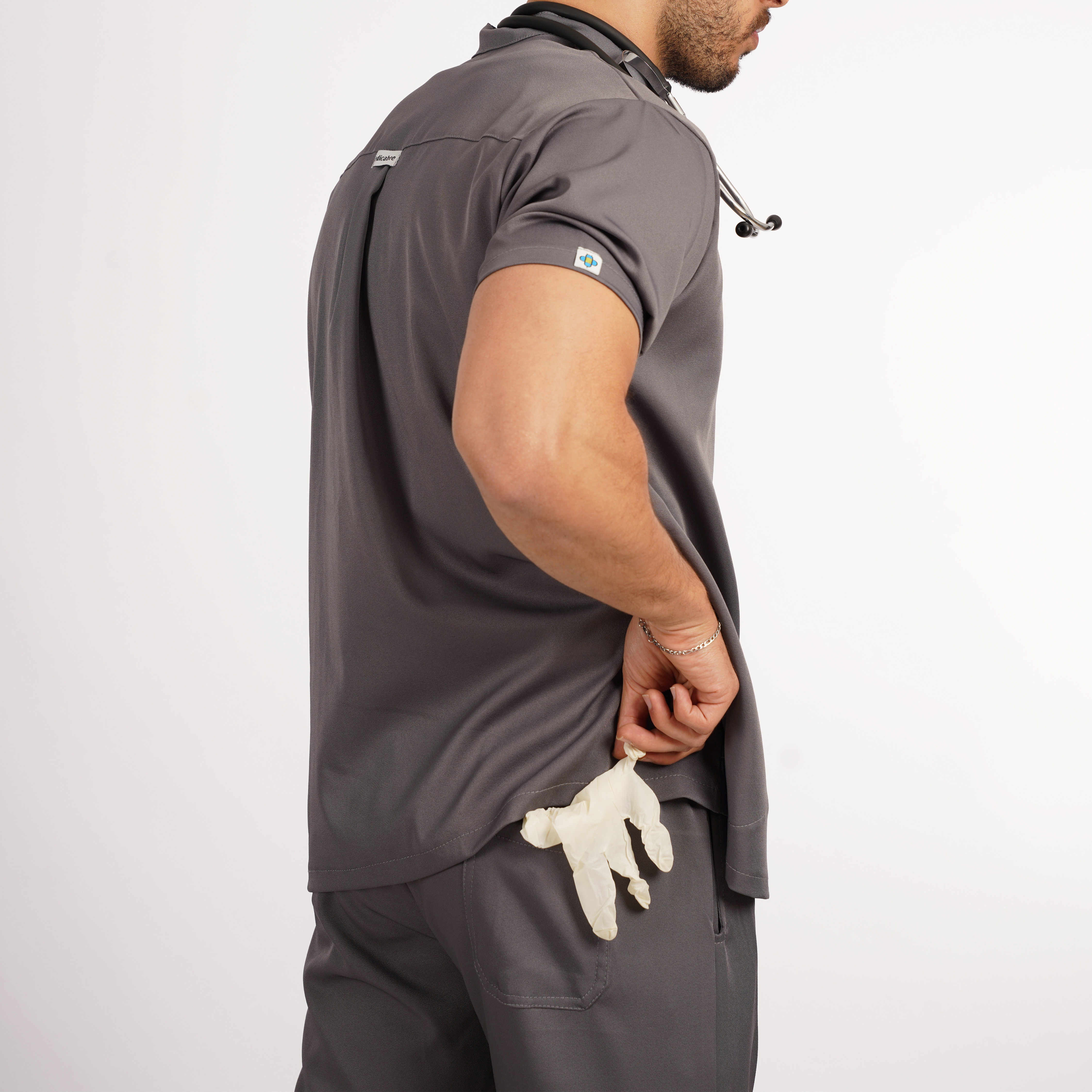 Tenue de Bloc Homme – ELITE | Gris Charbon
