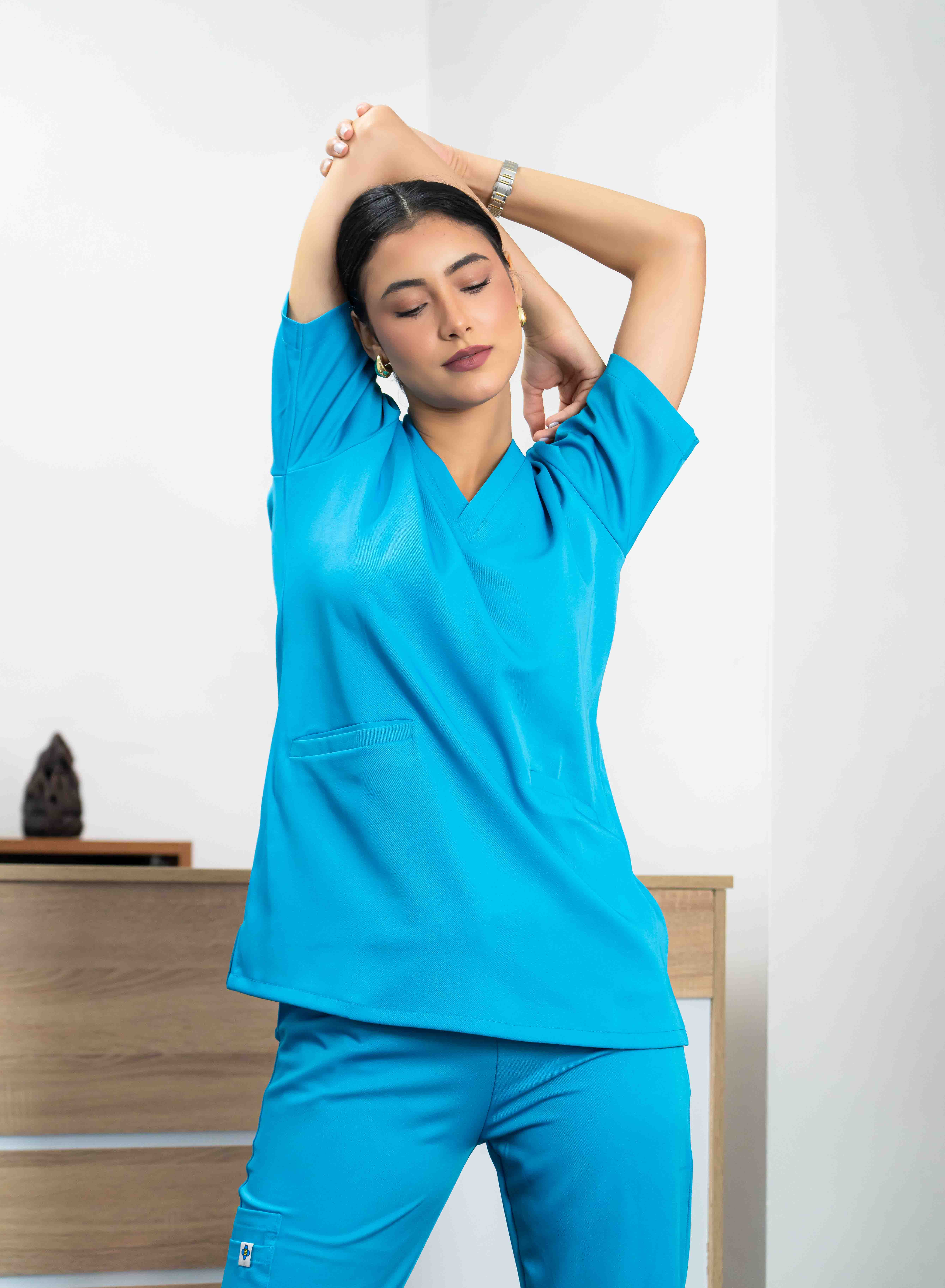 Tenue de bloc - PREMIUM Enhanced | Bleu Turquoise