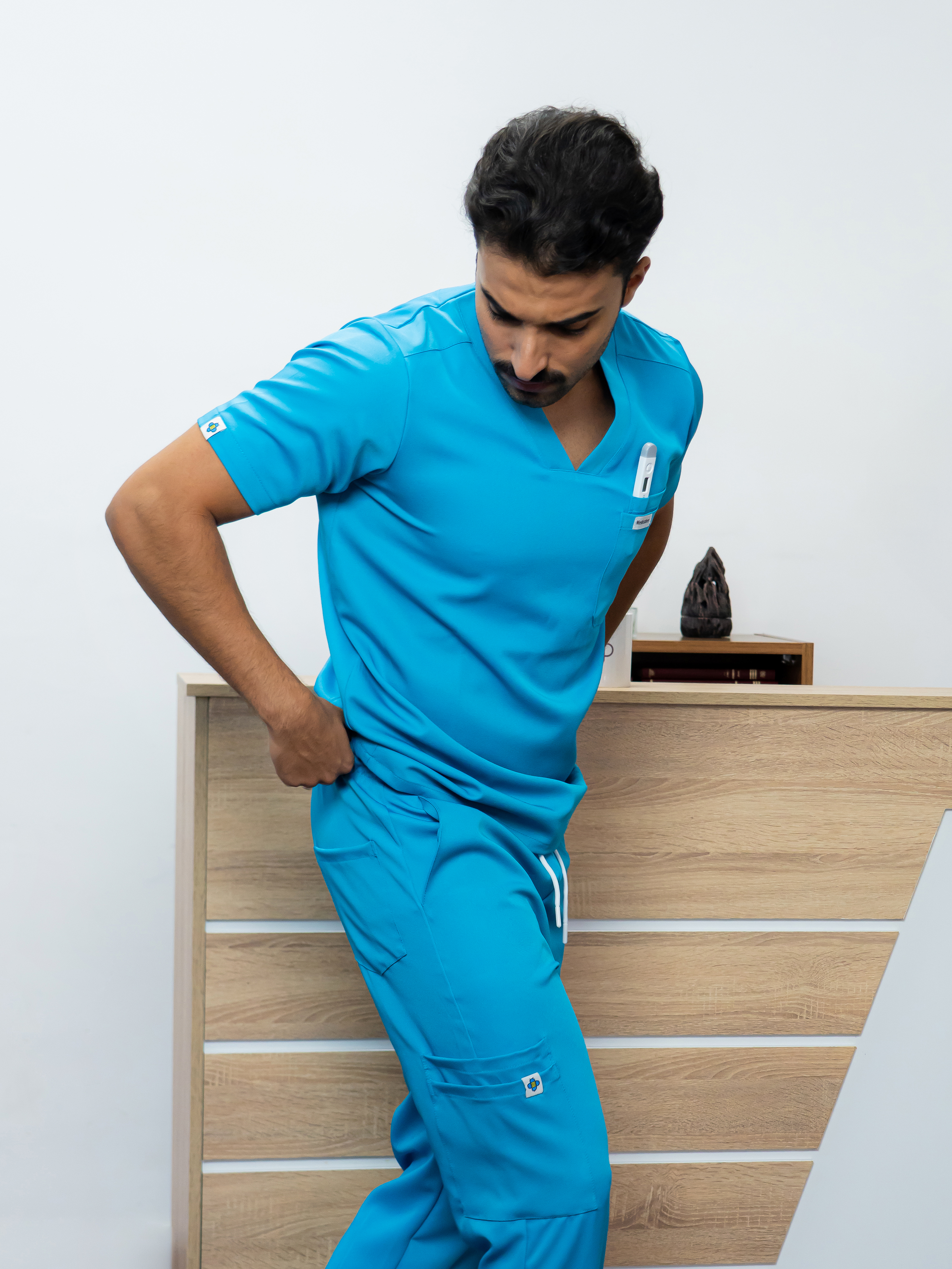 Tenue de bloc - MEDFIT Enhanced | Bleu Turquoise