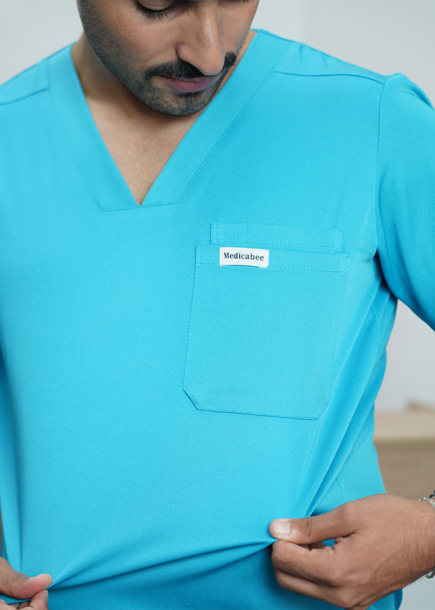 Tenue de bloc - MEDFIT Enhanced | Bleu Turquoise