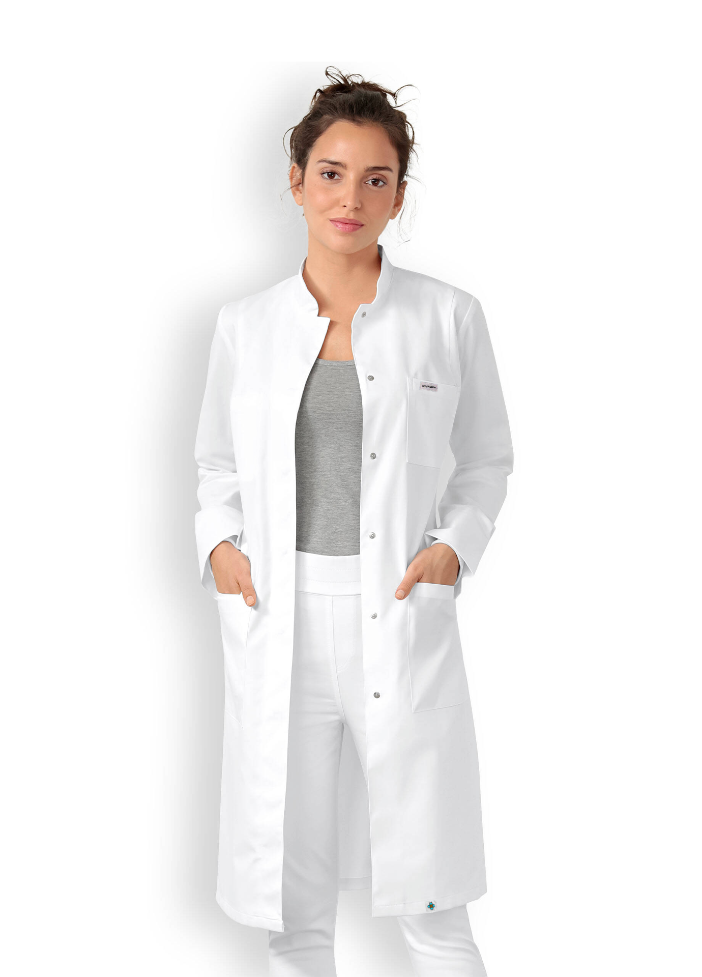 Blouse Médicale -Femmes- Col Officier 
