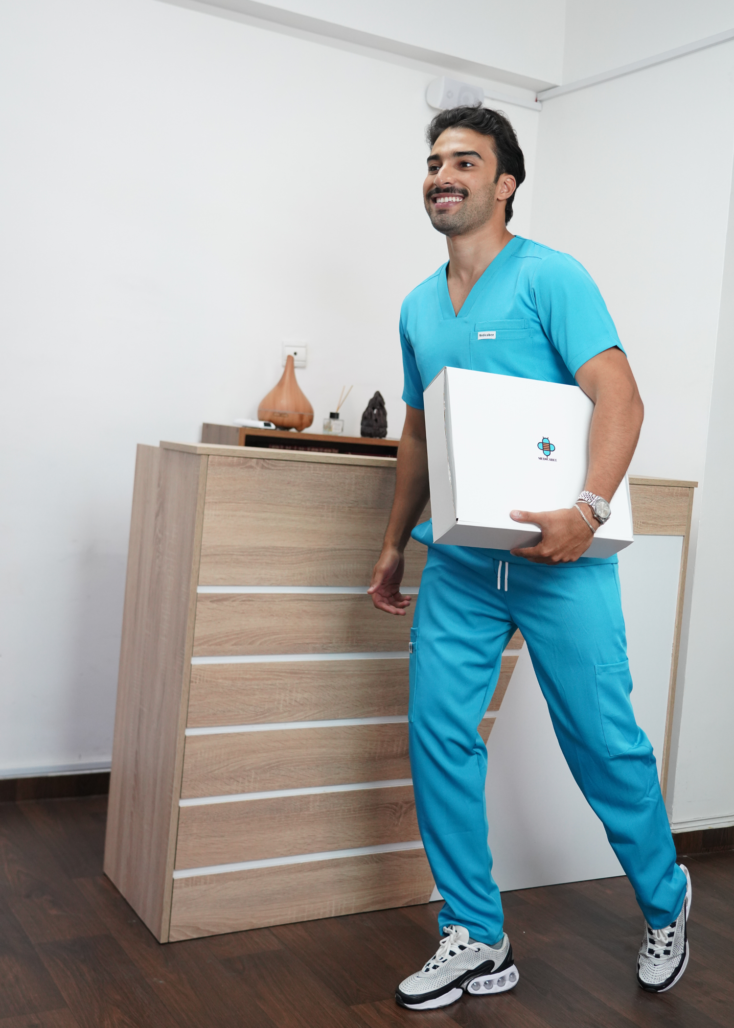 Tenue de bloc - MEDFIT Enhanced | Bleu Turquoise