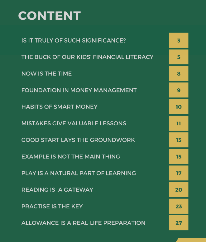 Ebook "Raising a Financially Smart Kid: Empowering the Next Generation for Financial Success"