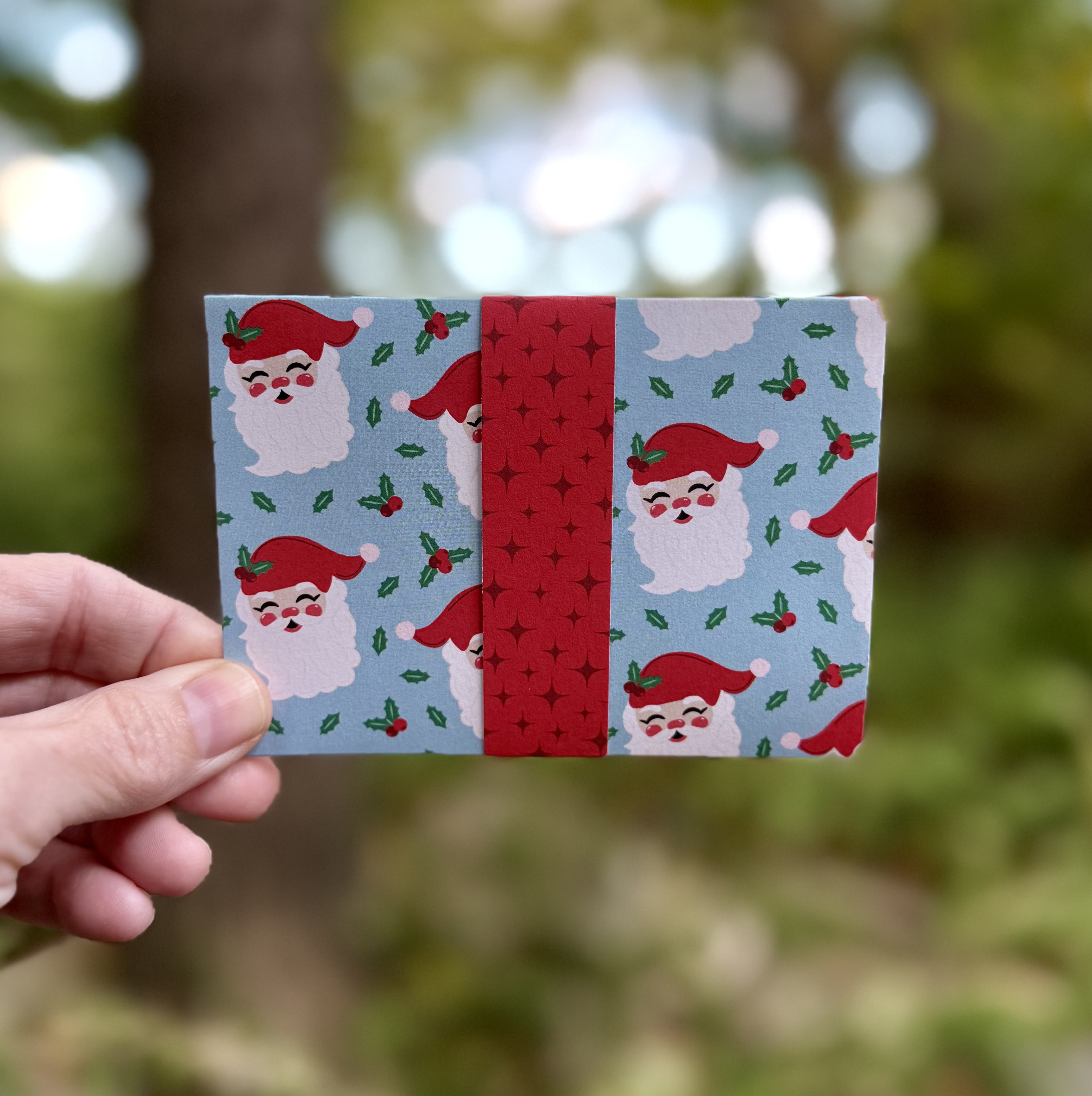 Handmade Santa Said You Sleighed This Year Funny Christmas Gift Card Holder