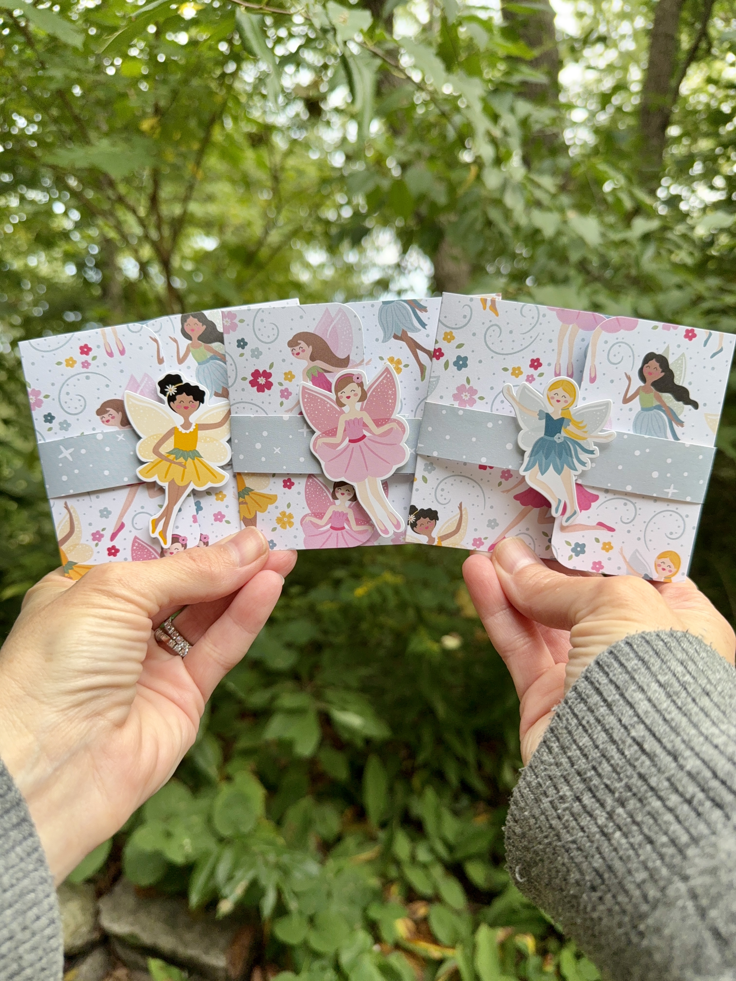 Handmade Whimsical Fairy Themed All Occasion Gift Card Holder