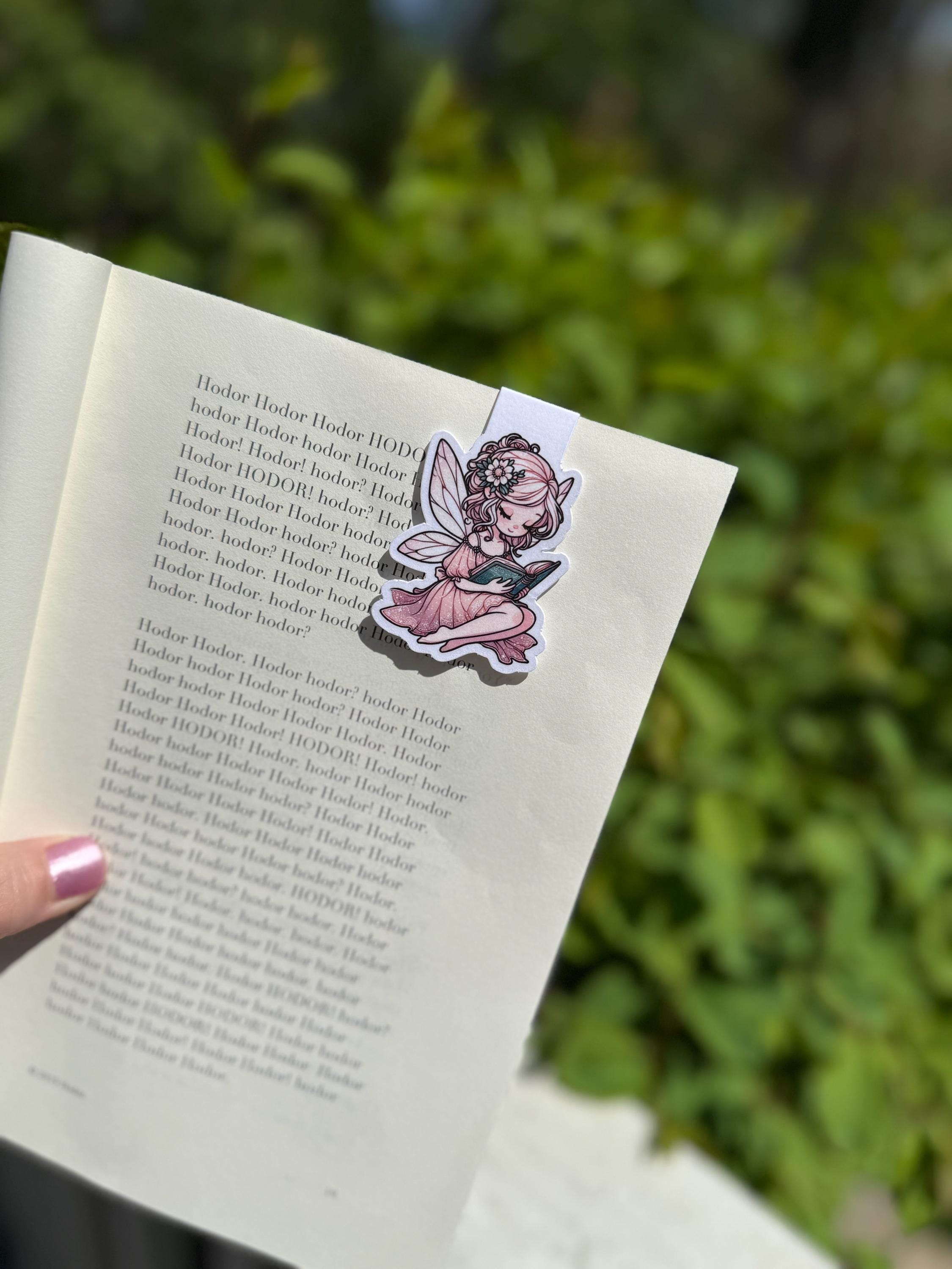 Reading Fairy Magnetic Bookmark