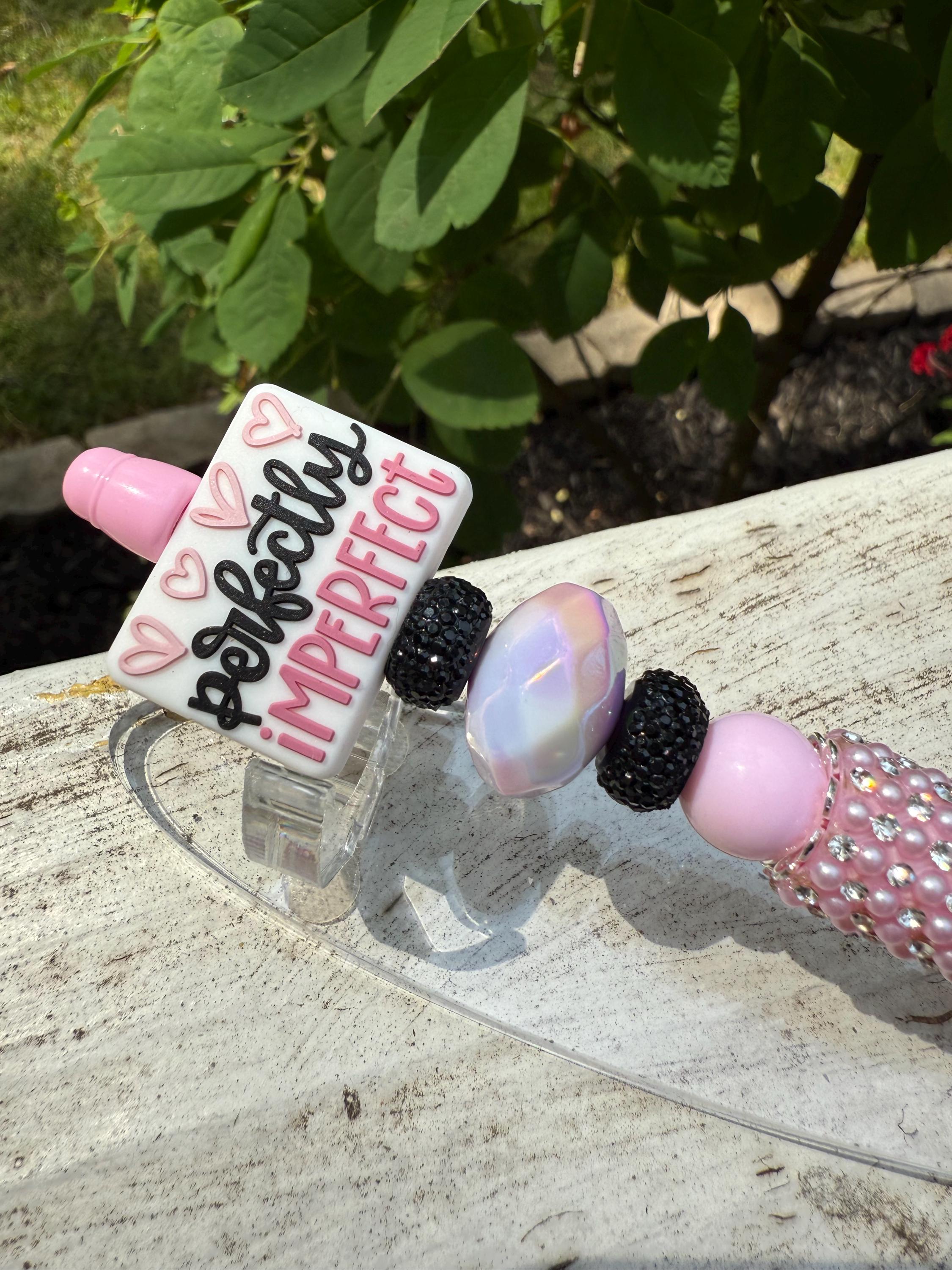 Perfectly Imperfect Hand Beaded Pen