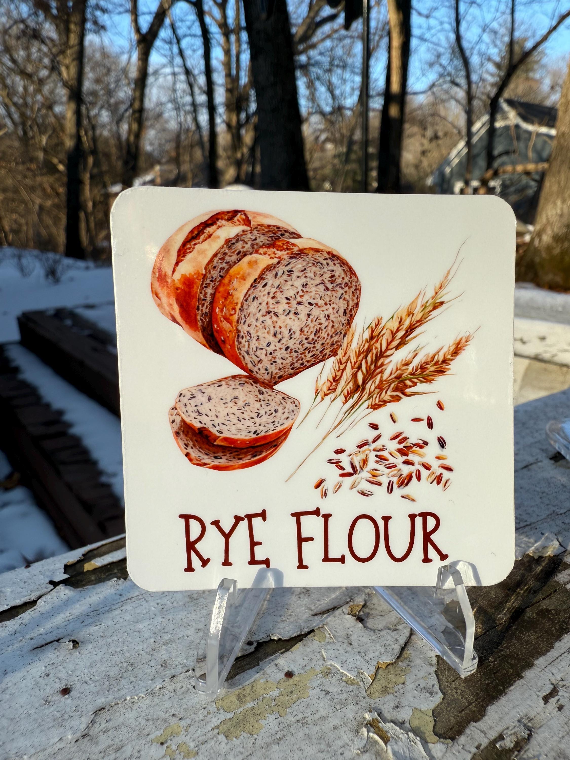 Kitchen Essentials Flour Container Labels 