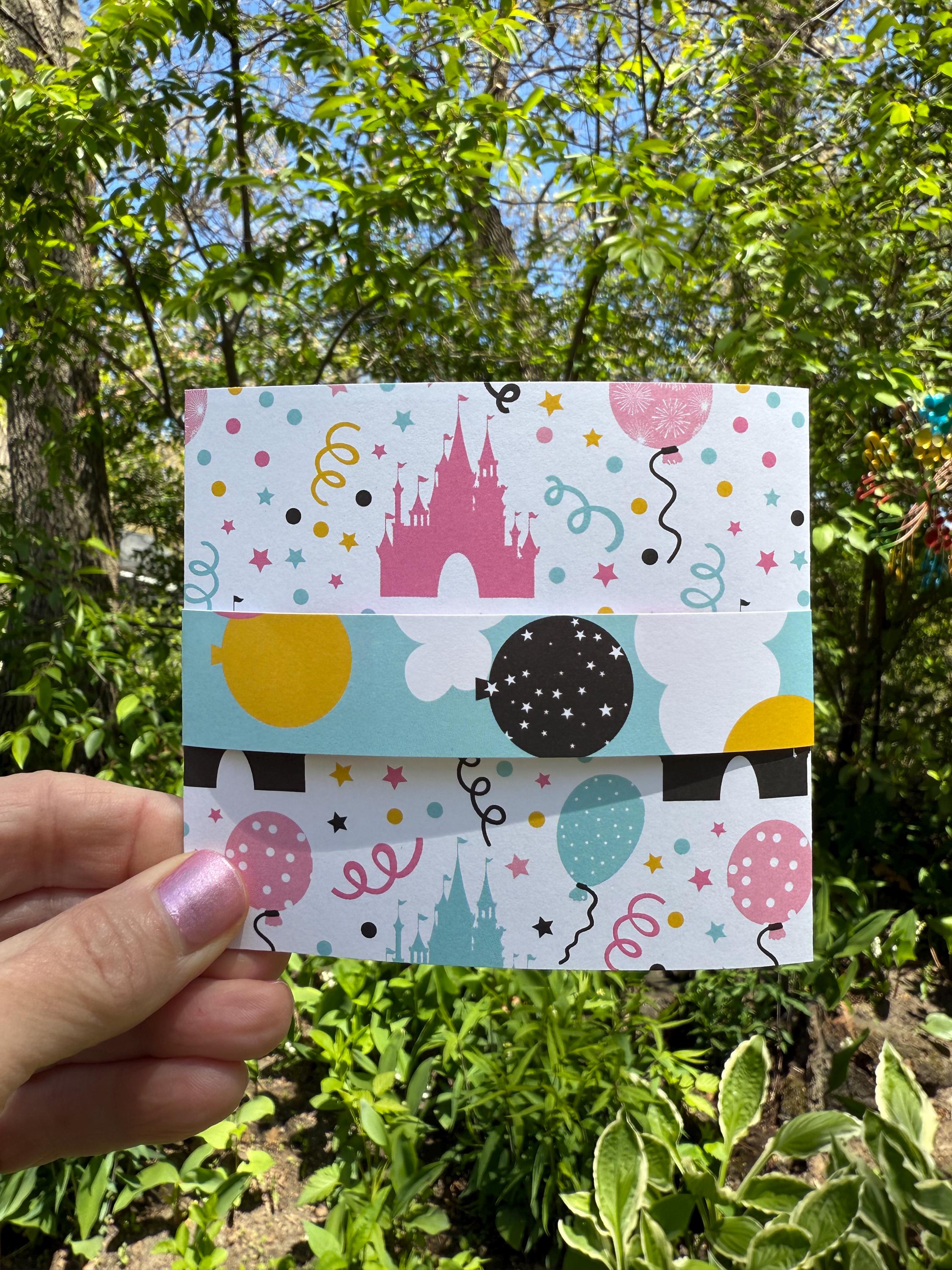 Handmade Princess Castle Birthday Card with Pop-Up Gift Bag Gift Card Holder